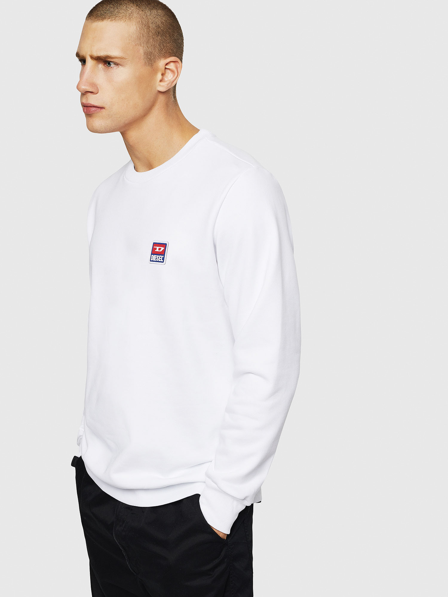 S-GIR-DIV-P, White Diesel - S-GIR-DIV-P, White - Sweaters - Image 1