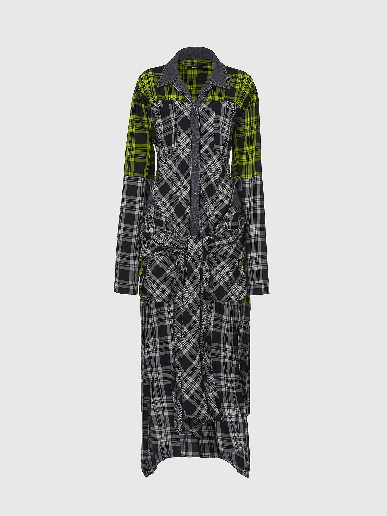 D-NIAVY, Black/White Diesel - D-NIAVY, Black/White - Dresses - Image 1