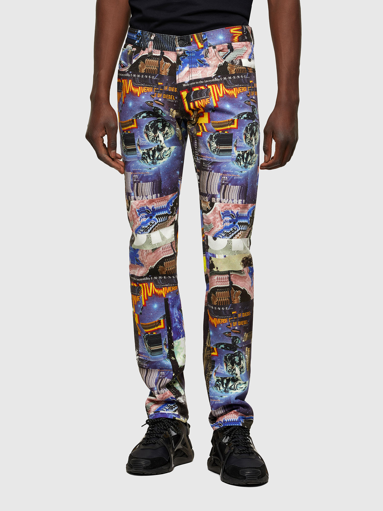D-Kras 009VB, Multicolor Diesel - D-Kras 009VB, Multicolor - Jeans - Image 1