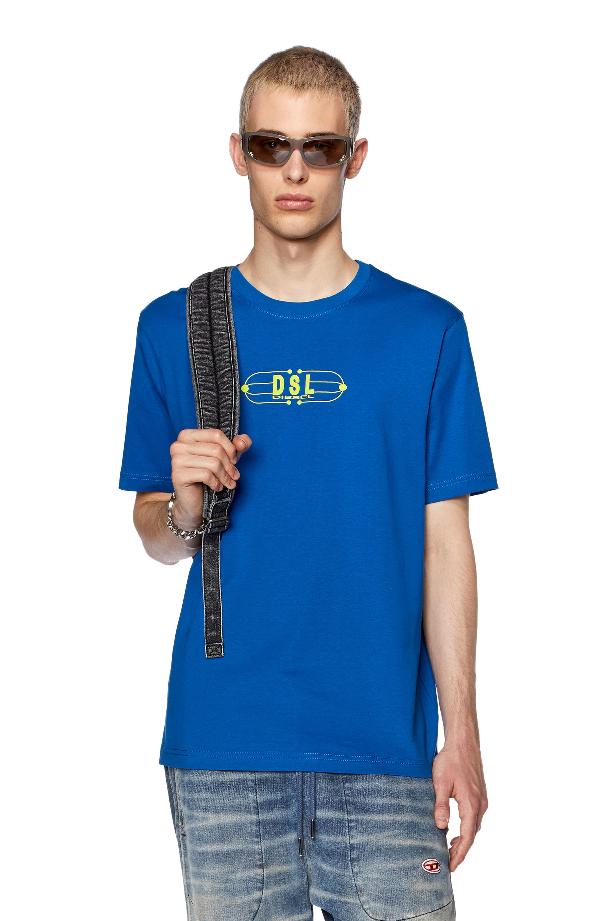 Diesel - T-JUST-K5, Blue - Image 1