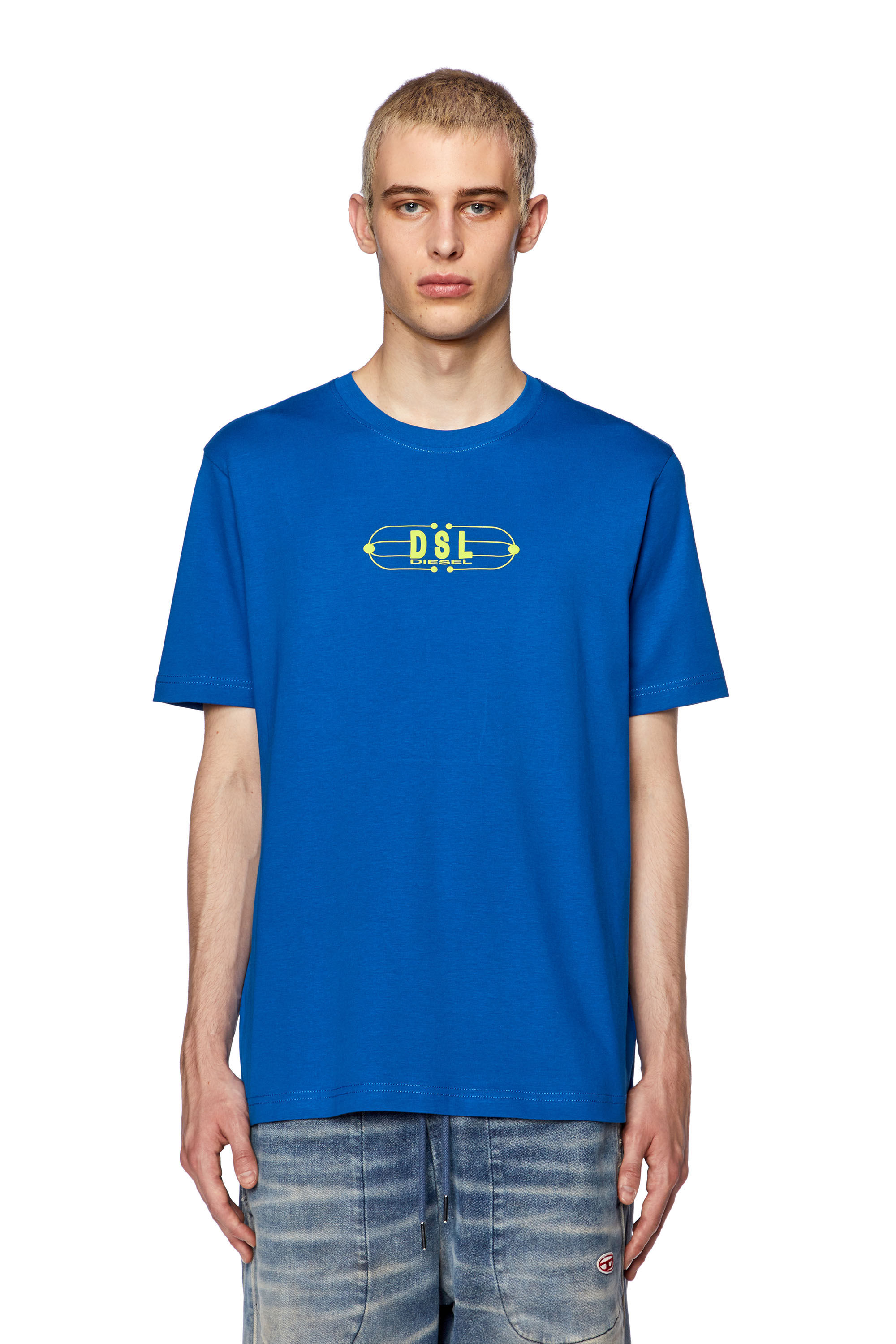 Diesel - T-JUST-K5, Blue - Image 5