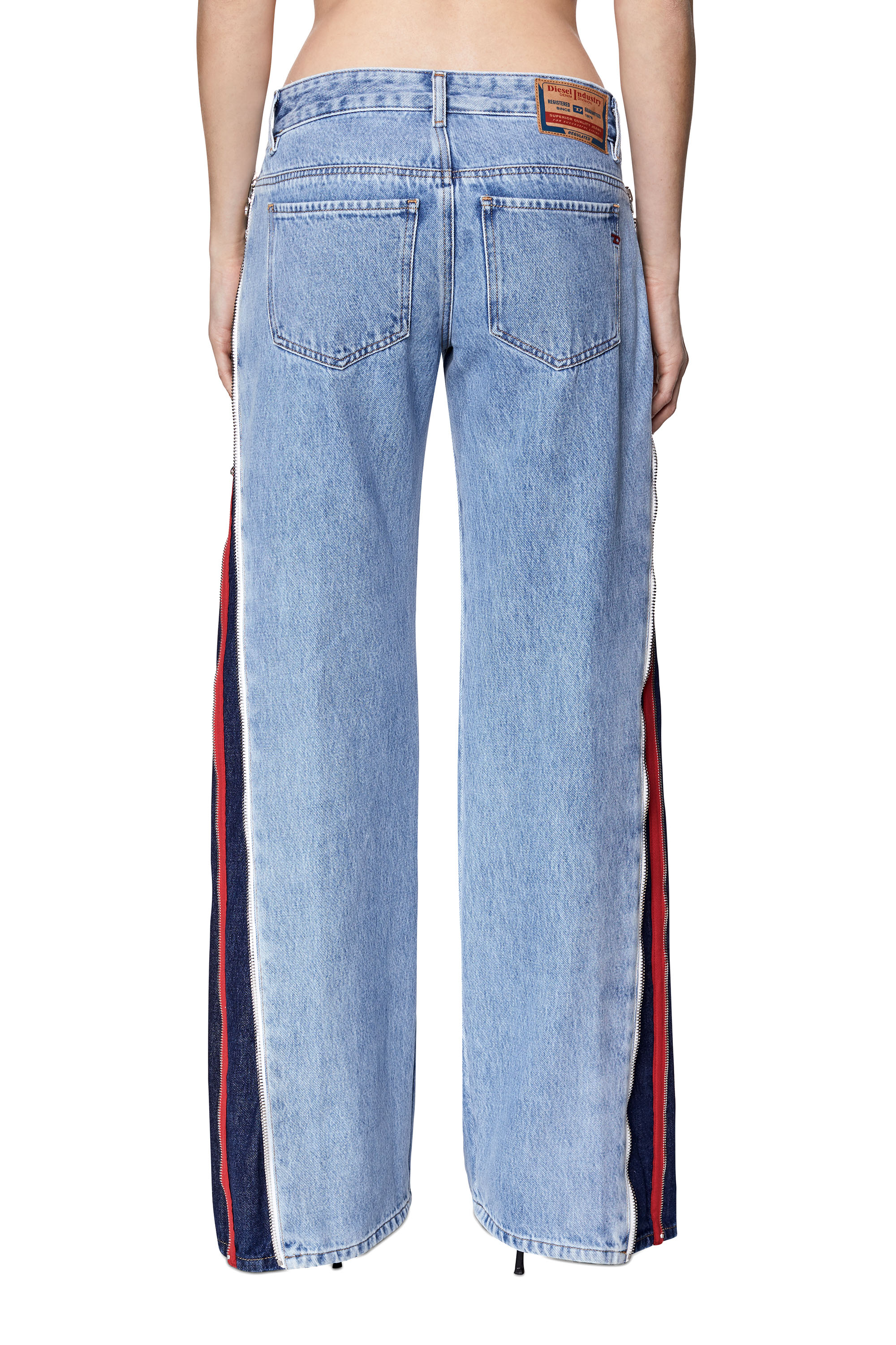 Diesel - 2002 09D17 Straight Jeans, Light Blue - Image 2