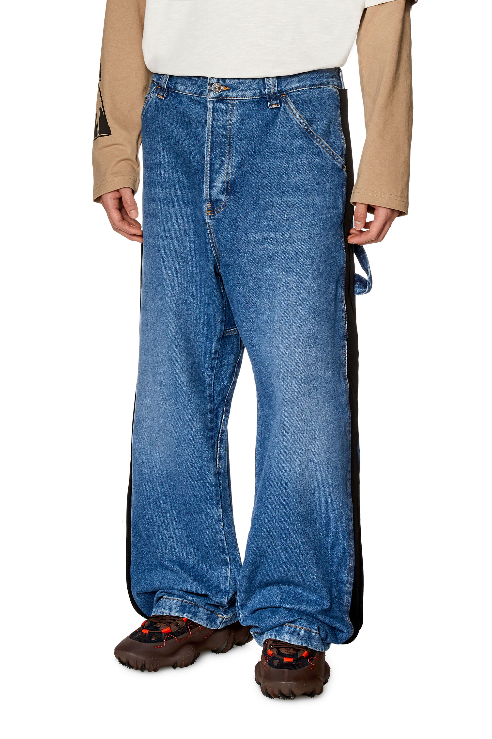 Diesel - Straight Jeans D-Livery 0HJAV, Medium blue - Image 1