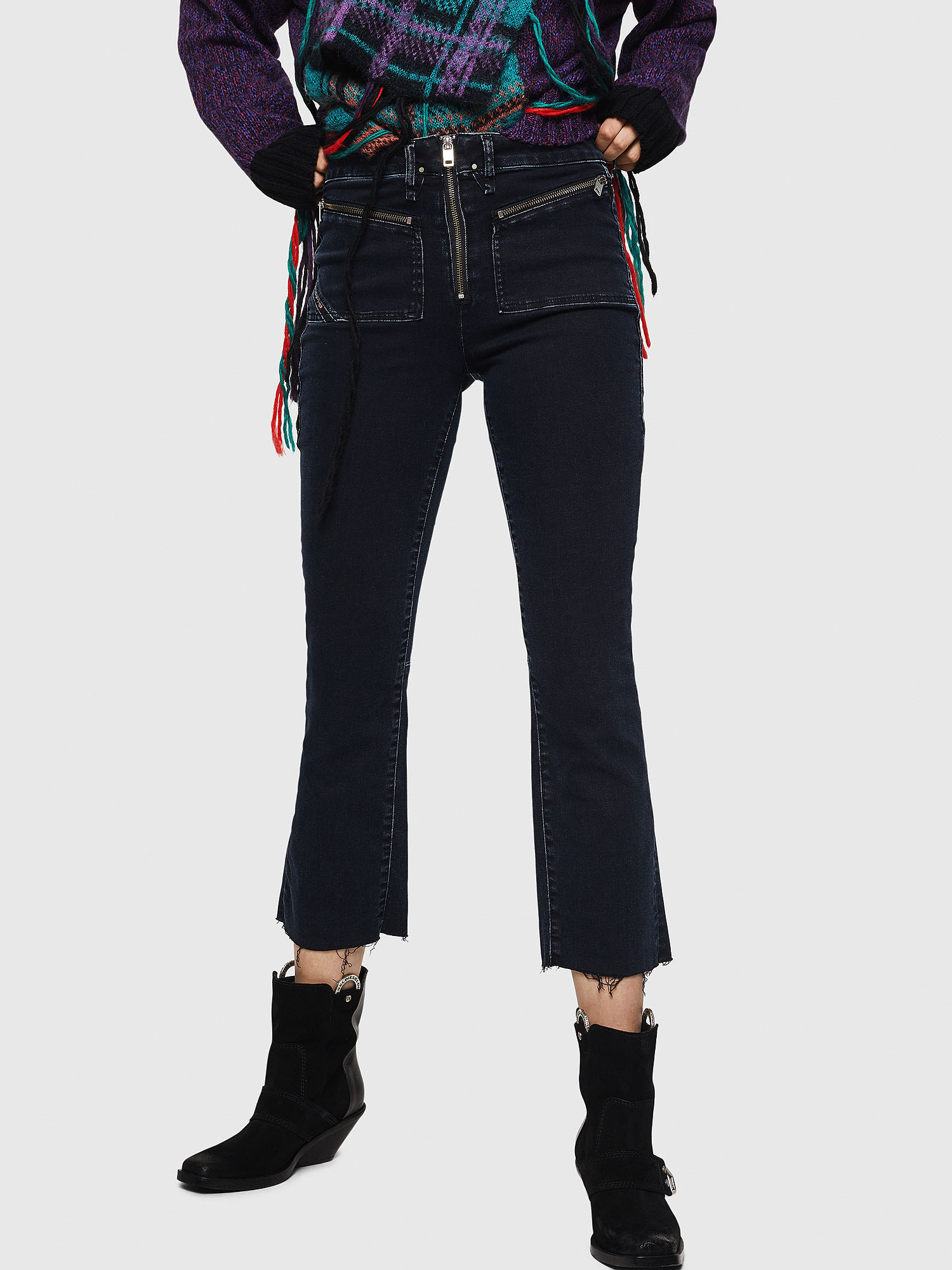 D-Earlie 069GL, Dark Blue Diesel - D-Earlie 069GL, Dark Blue - Jeans - Image 1