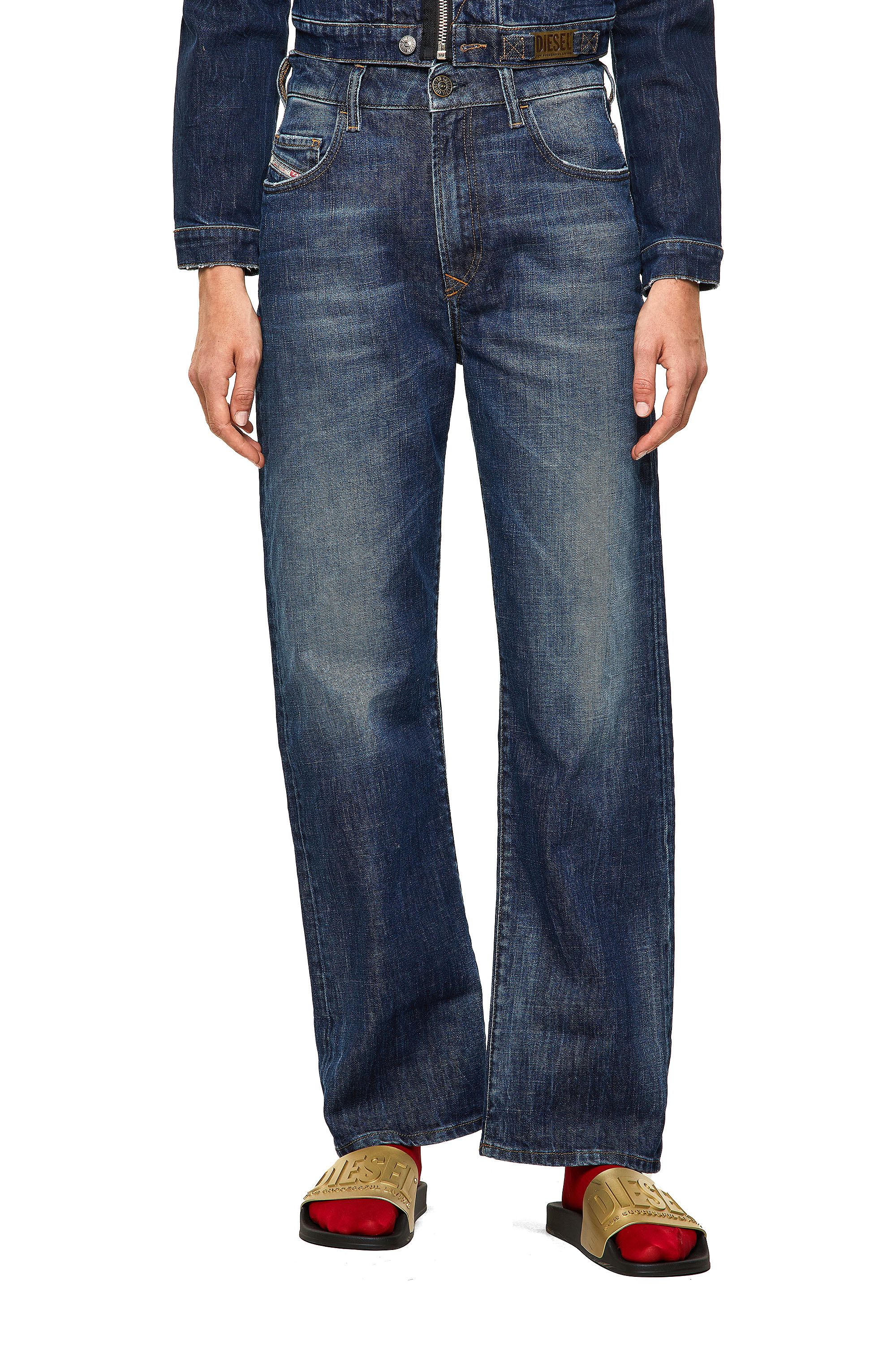 D-Reggy 09A06, Dark Blue Diesel - D-Reggy 09A06, Dark Blue - Jeans - Image 1