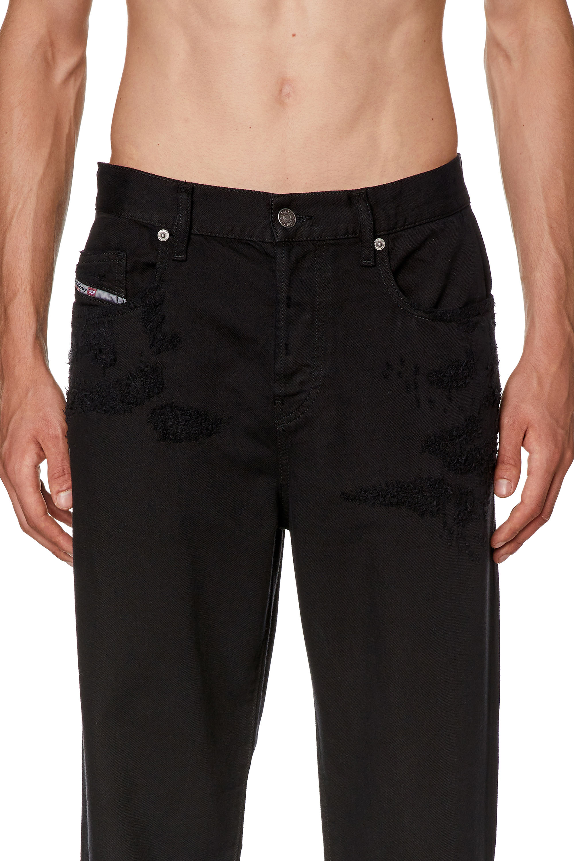 Diesel - Straight Jeans 2020 D-Viker 068HJ, Black/Dark grey - Image 3