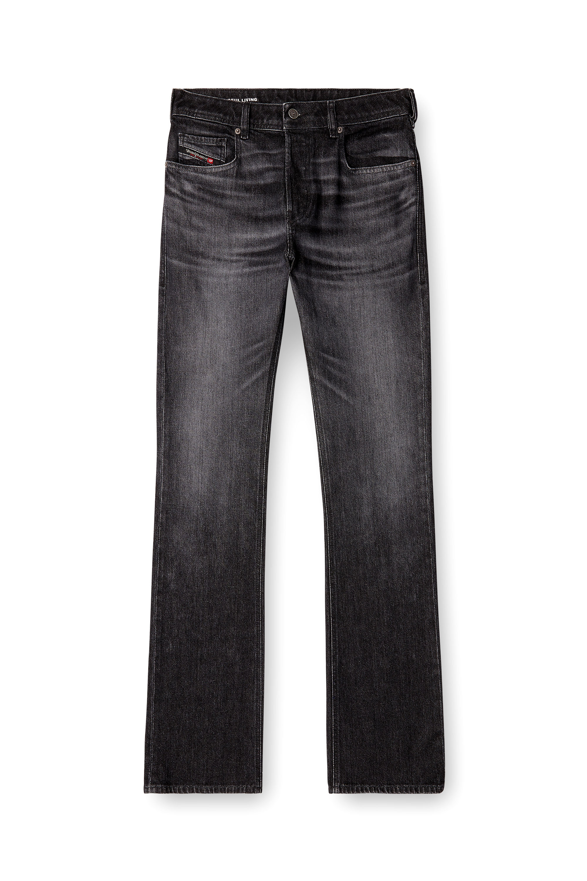Diesel - Man's Bootcut Jeans 2007 Zatiny 09N48, Black/Dark grey - 2