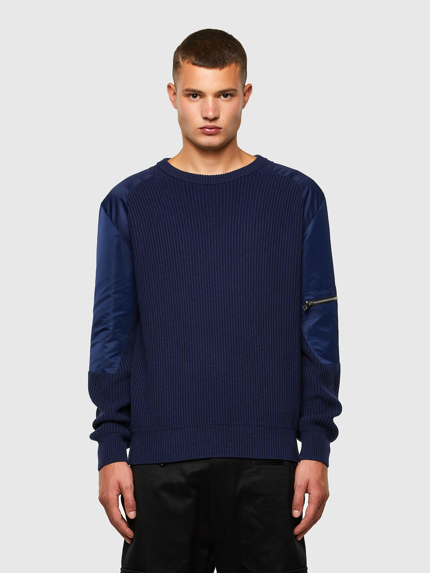 K-GEORGE, Blue Diesel - K-GEORGE, Blue - Knitwear - Image 1