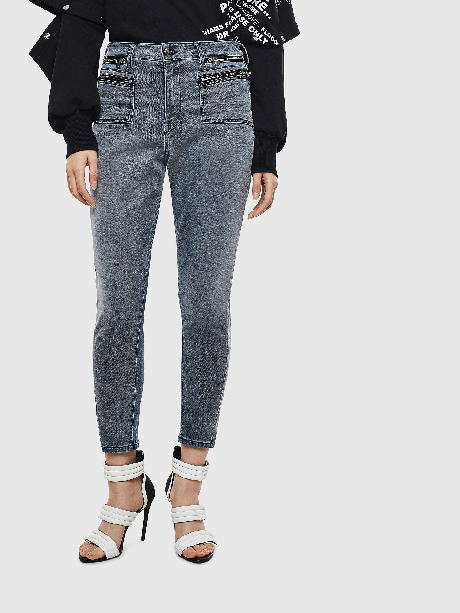 D-Eifault JoggJeans 069LT, Dark Blue Diesel - D-Eifault JoggJeans 069LT, Dark Blue - Jeans - Image 1