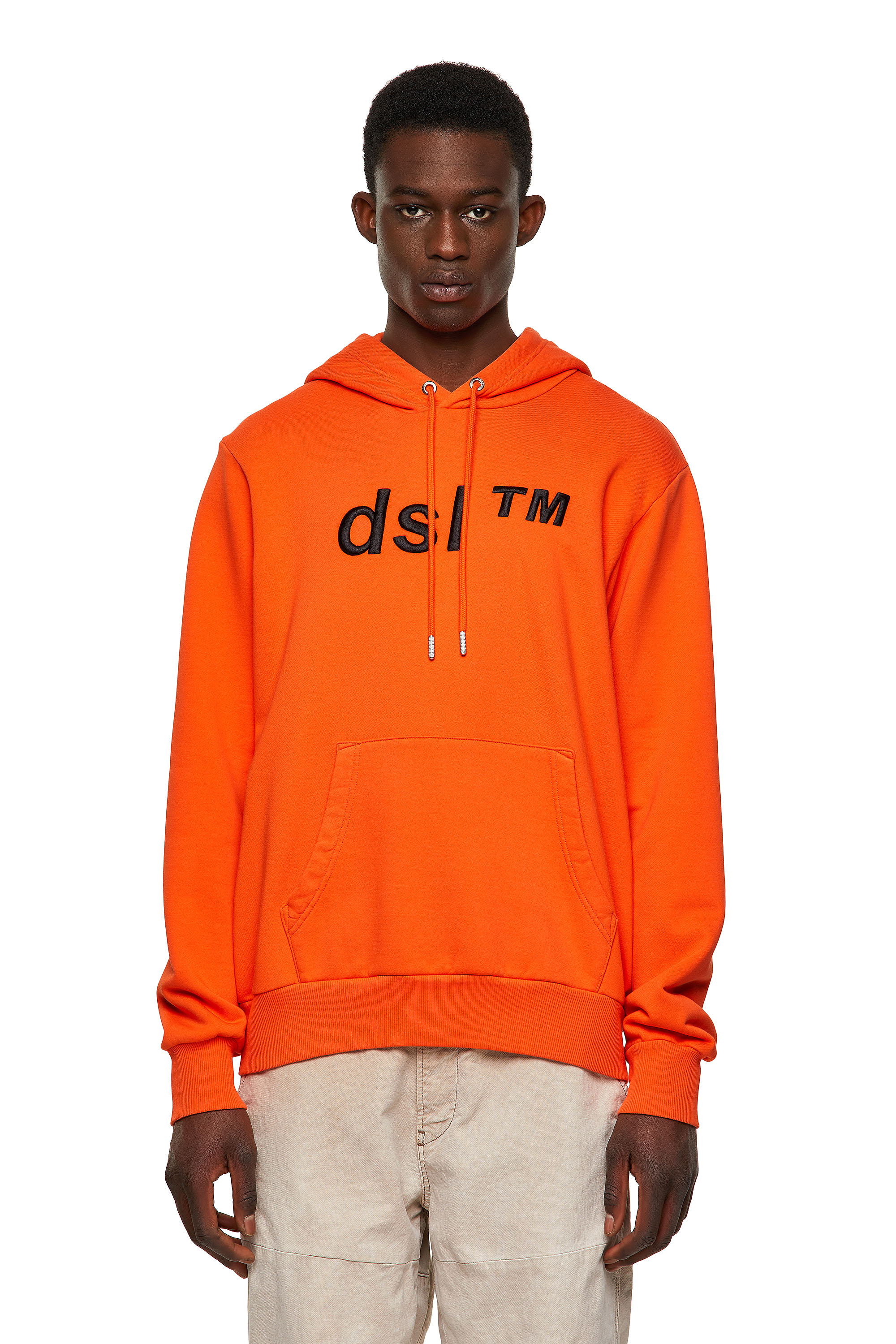 S-GIRK-HOOD-B4, Orange Diesel - S-GIRK-HOOD-B4, Orange - Sweaters - Image 1