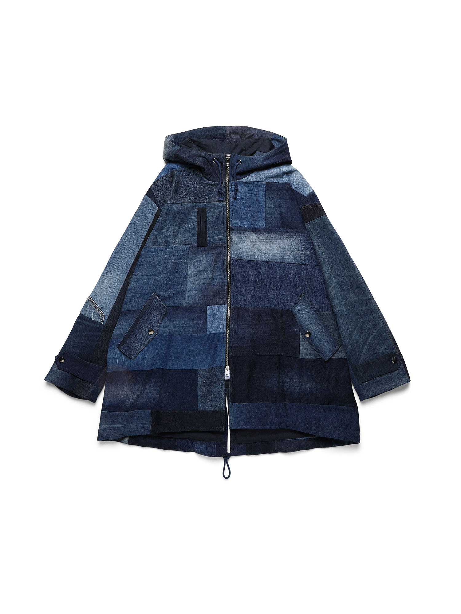 D-55PARKA, Medium blue Diesel - D-55PARKA, Medium blue - Winter Jackets - Image 1