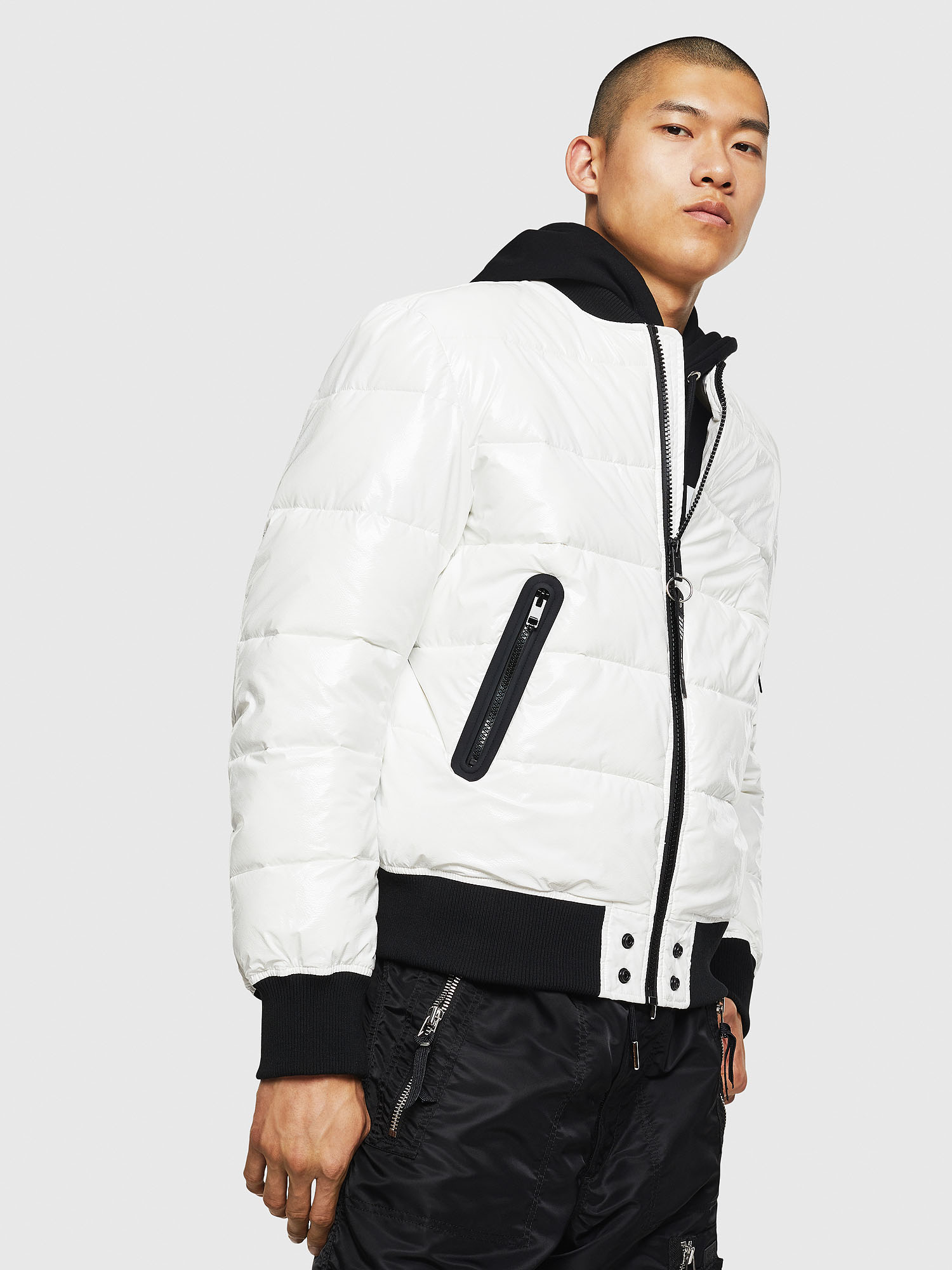 W-ON, White Diesel - W-ON, White - Winter Jackets - Image 1