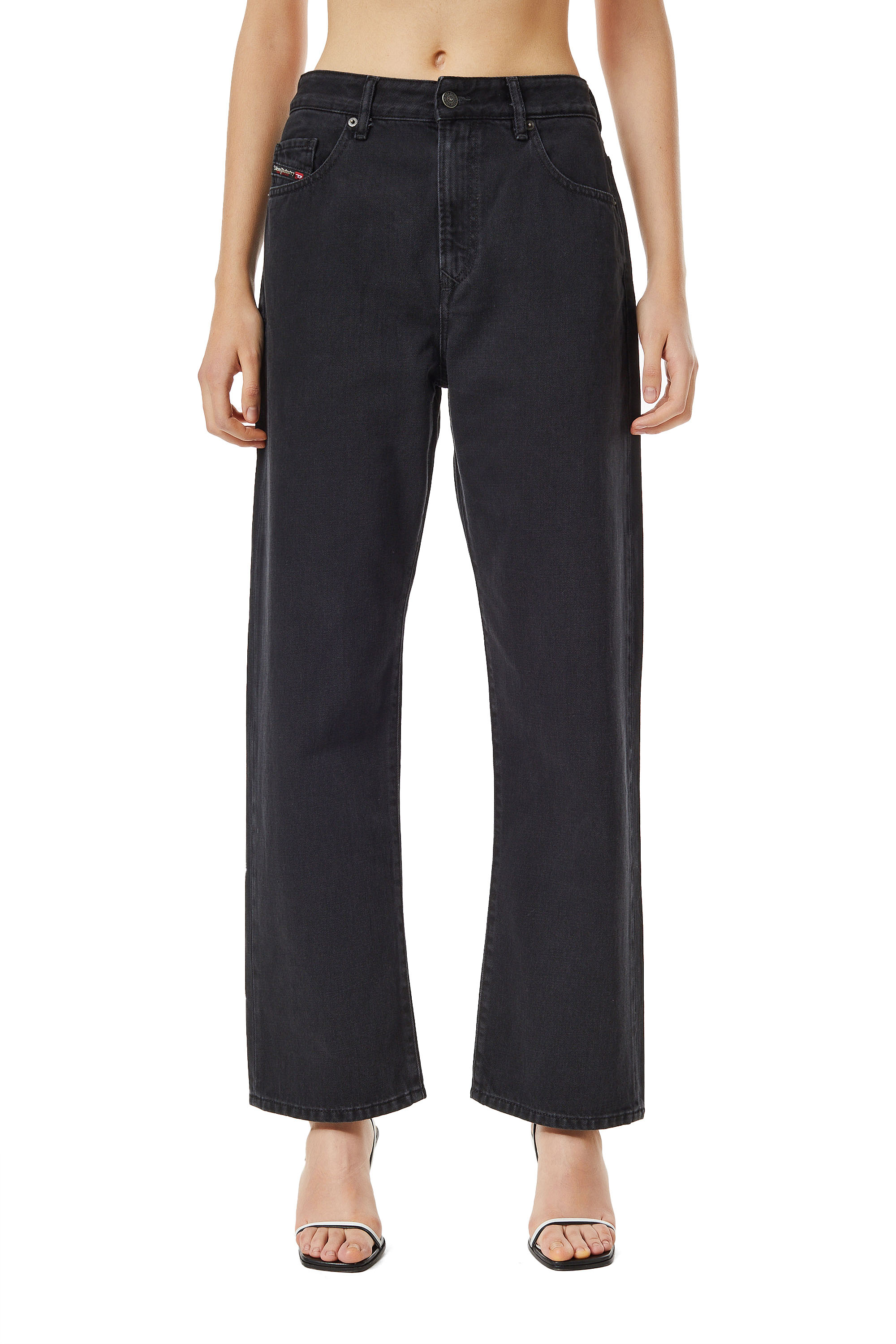 D-Reggy 009RL, Black/Dark grey Diesel - D-Reggy 009RL, Black/Dark grey - Jeans - Image 1