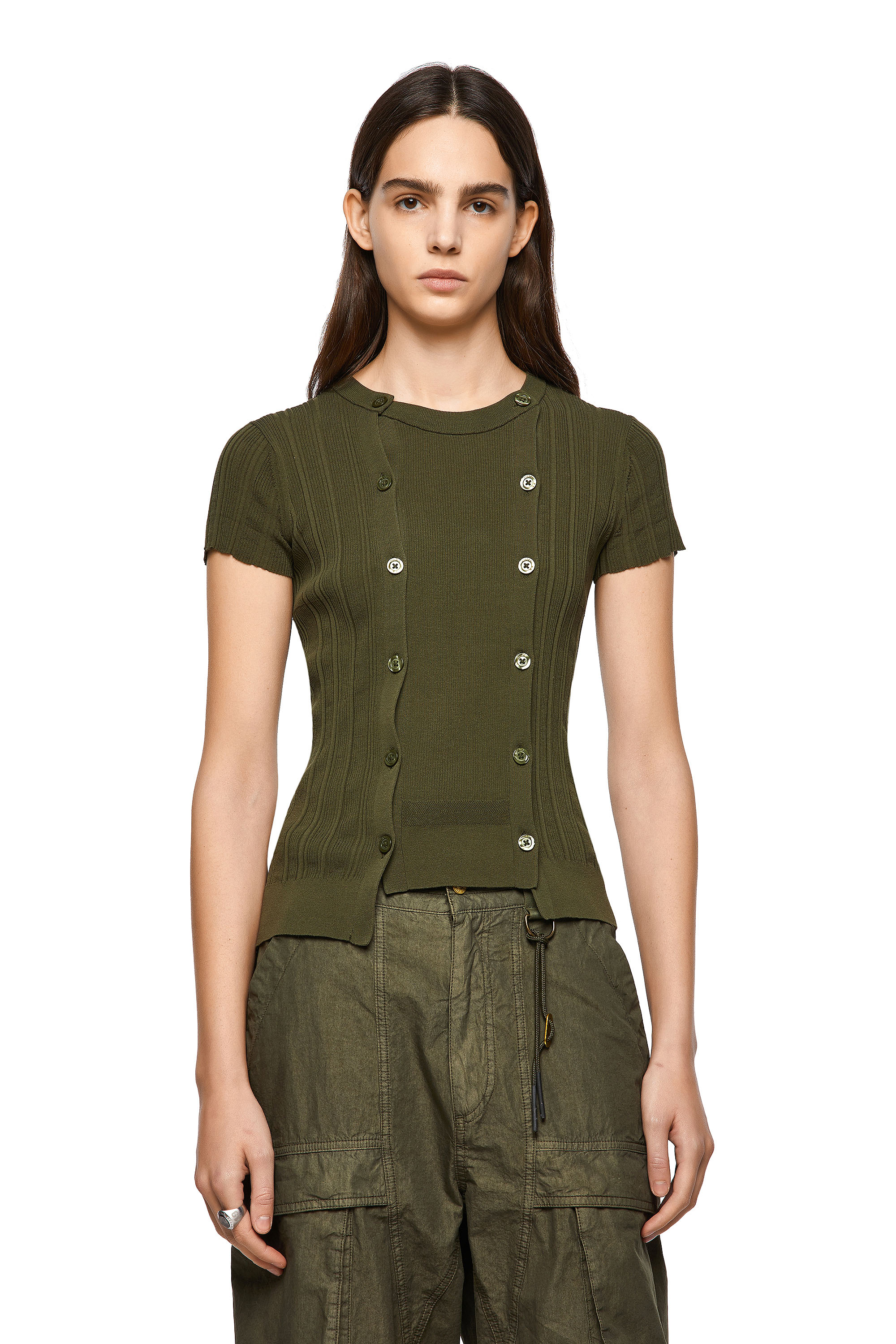 M-FLORIDA, Olive Green Diesel - M-FLORIDA, Olive Green - Knitwear - Image 1