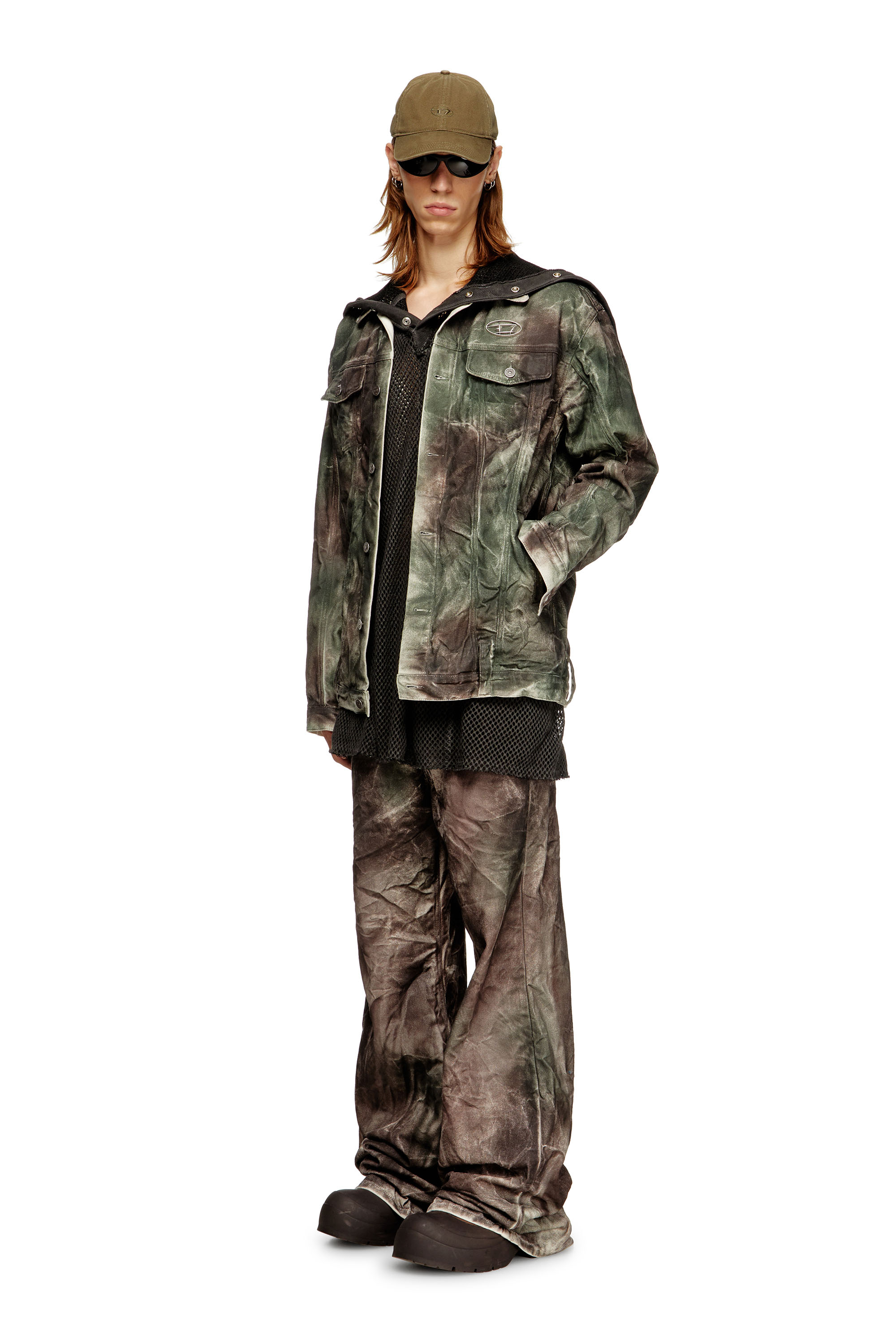 J-THUG-JKT, Brown/Green