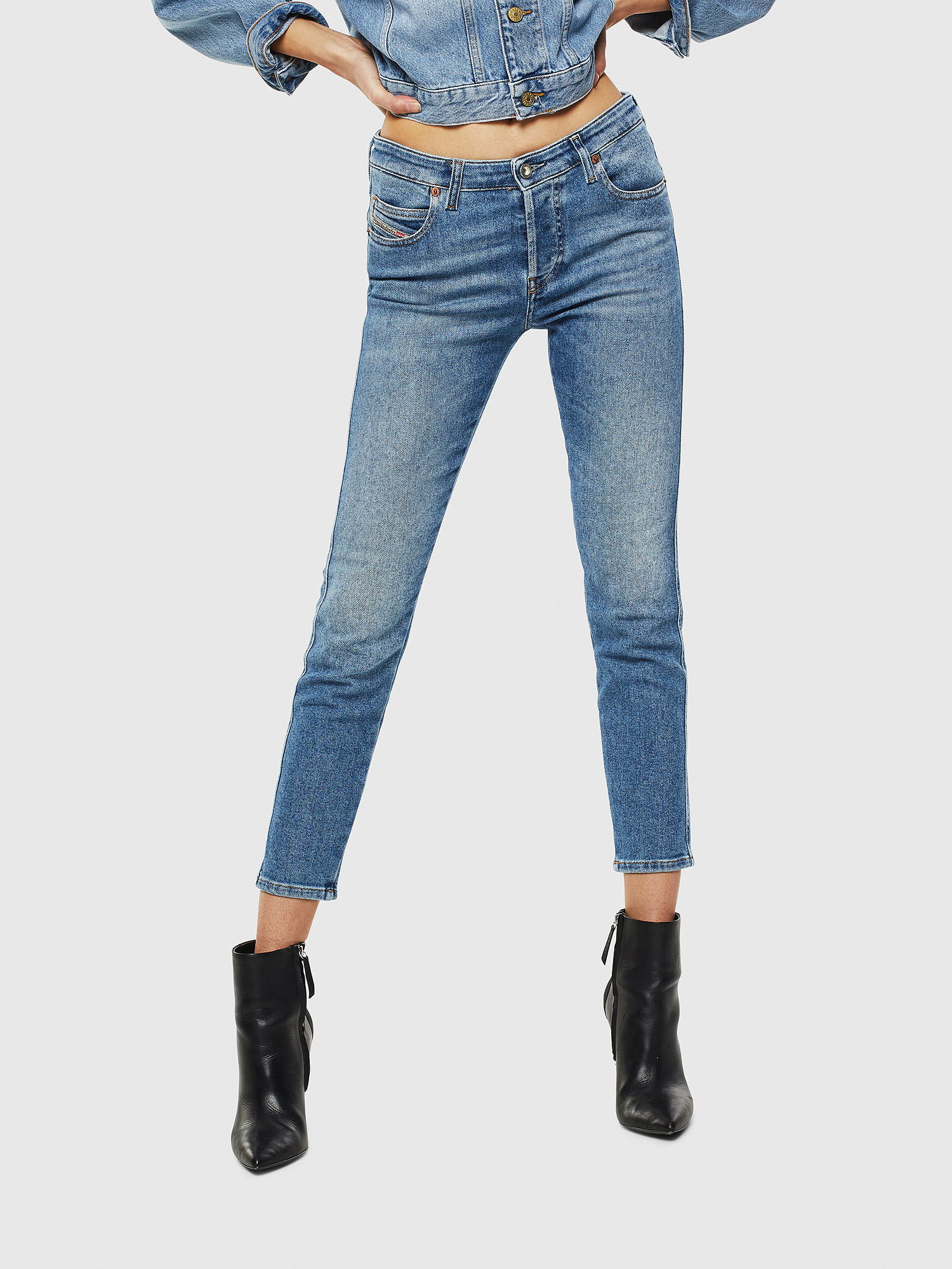 Babhila 084PR, Medium blue Diesel - Babhila 084PR, Medium blue - Jeans - Image 1