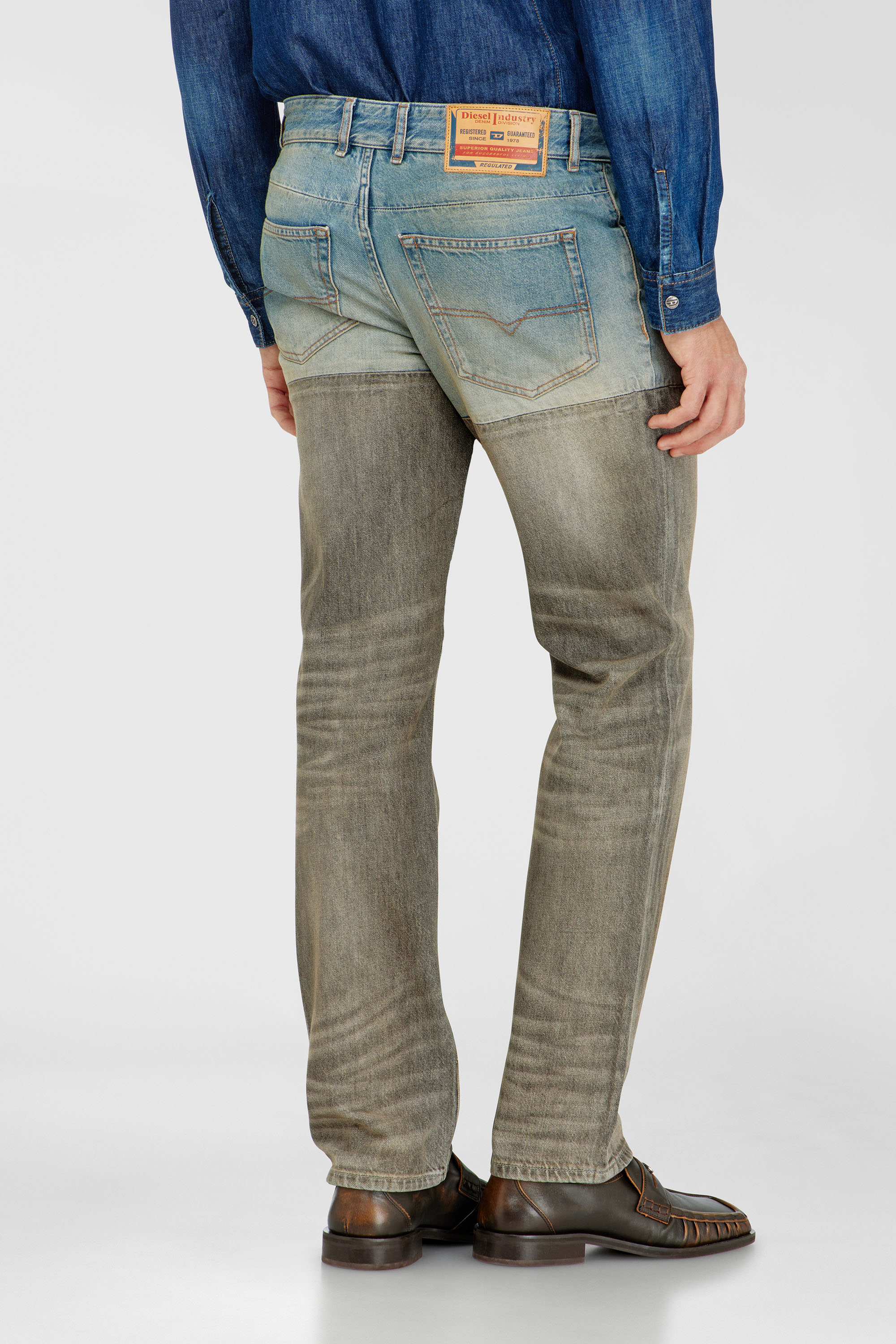 Diesel - Man's Slim Jeans 1993 D-Vyl 0ADDX, Grey/Blue - 4