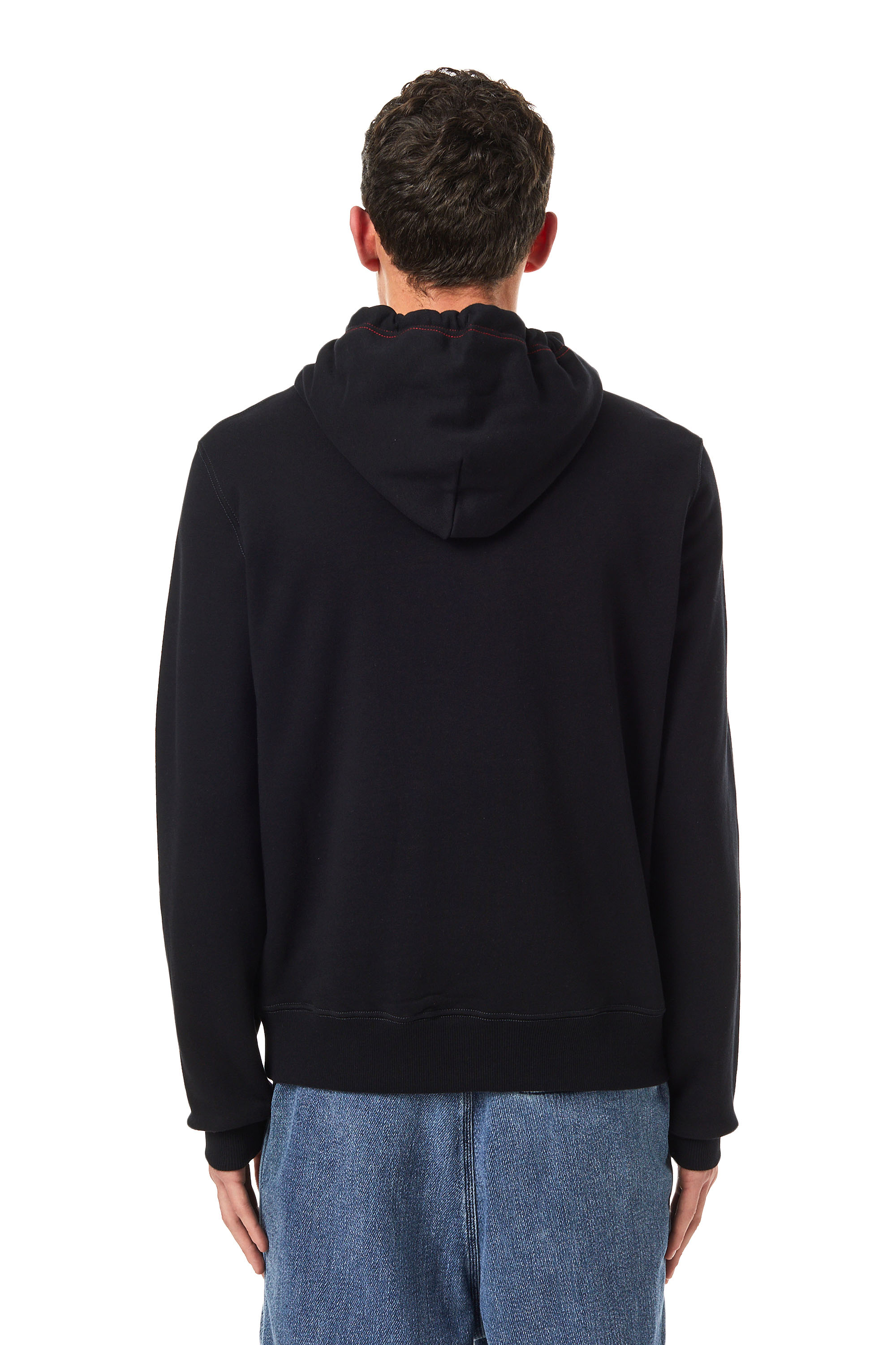 diesel reflective detail sweatshirt