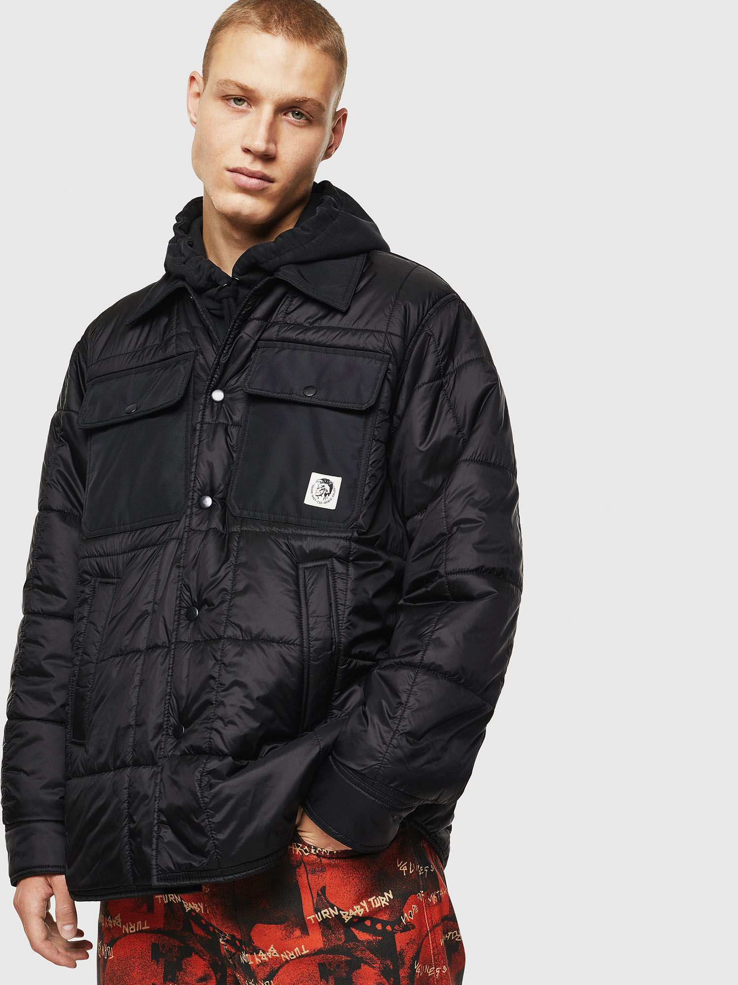J-WELLES, Black Diesel - J-WELLES, Black - Winter Jackets - Image 1