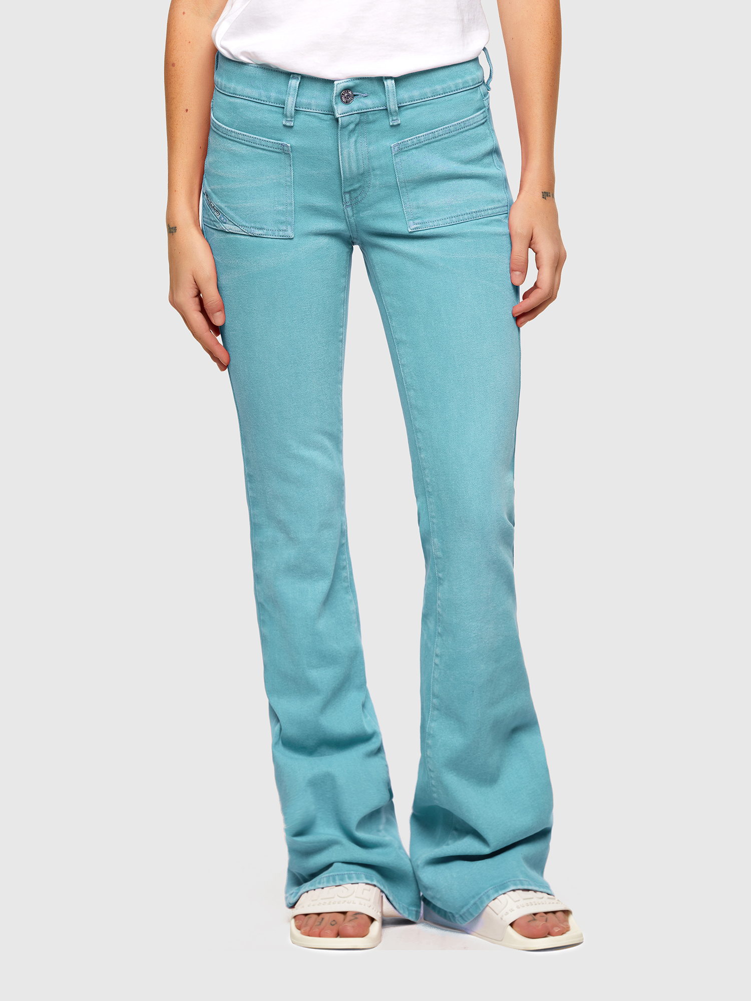 D-Ebbey 009VA, Pink Diesel - D-Ebbey 009VA, Pink - Jeans - Image 1