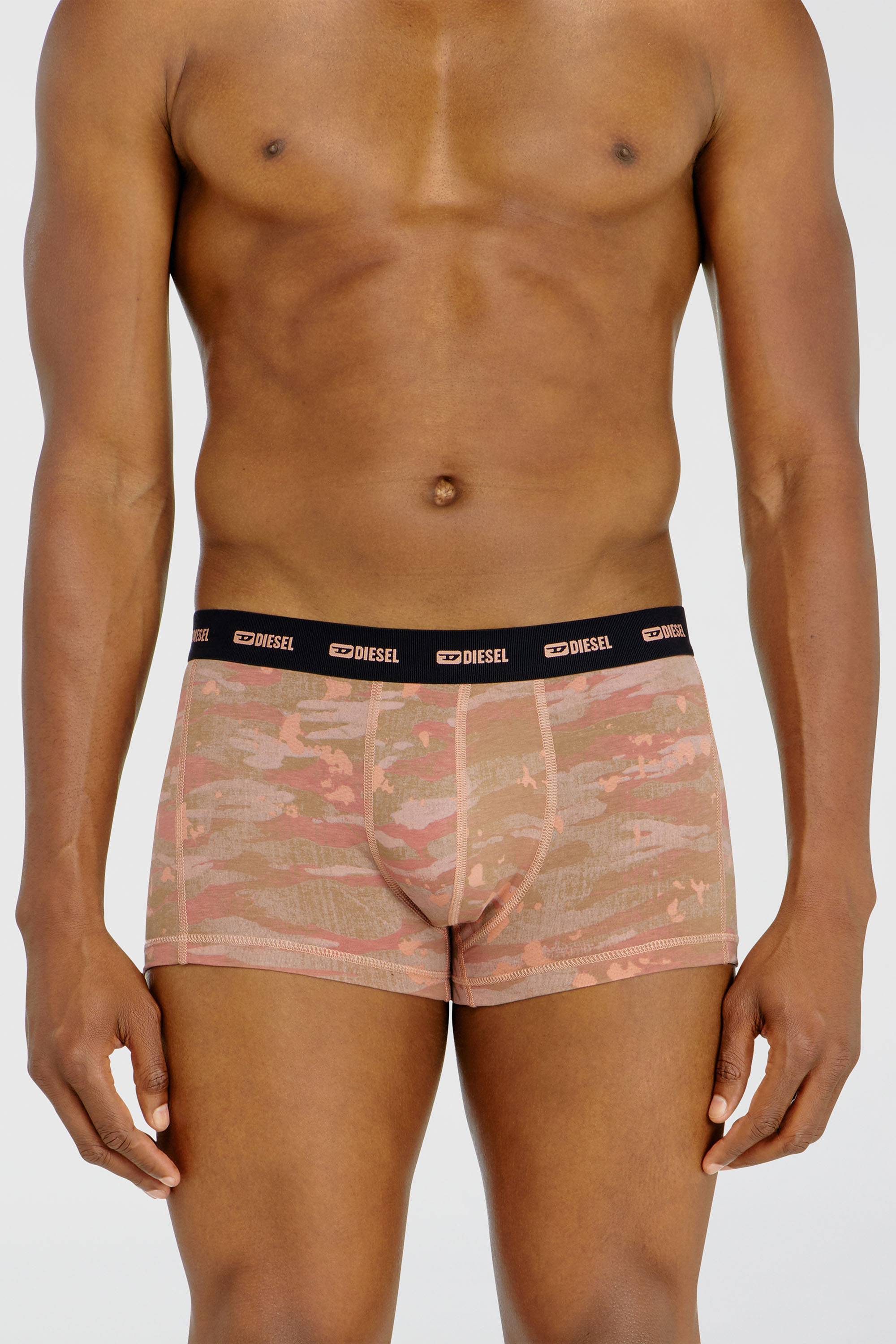 Diesel - DAMIEN-UTLT-3PACK, Man's Three-pack of boxer briefs plain and camo in Multicolor - 3