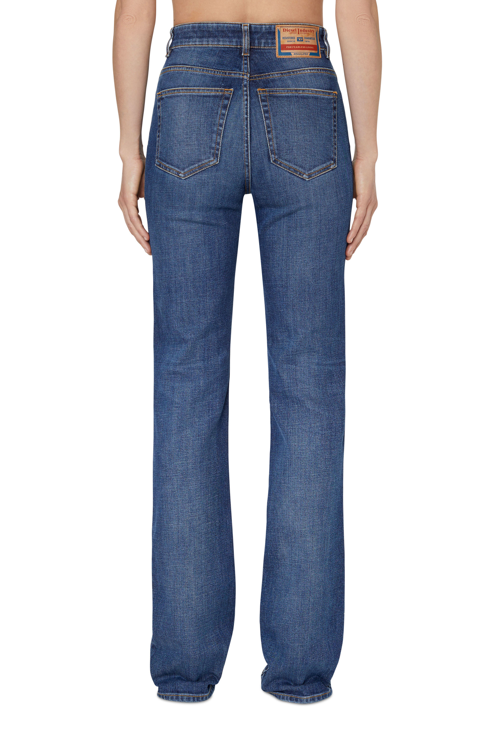 Diesel - D-A01 09F52 Bootcut and Flare Jeans, Medium blue - Image 4