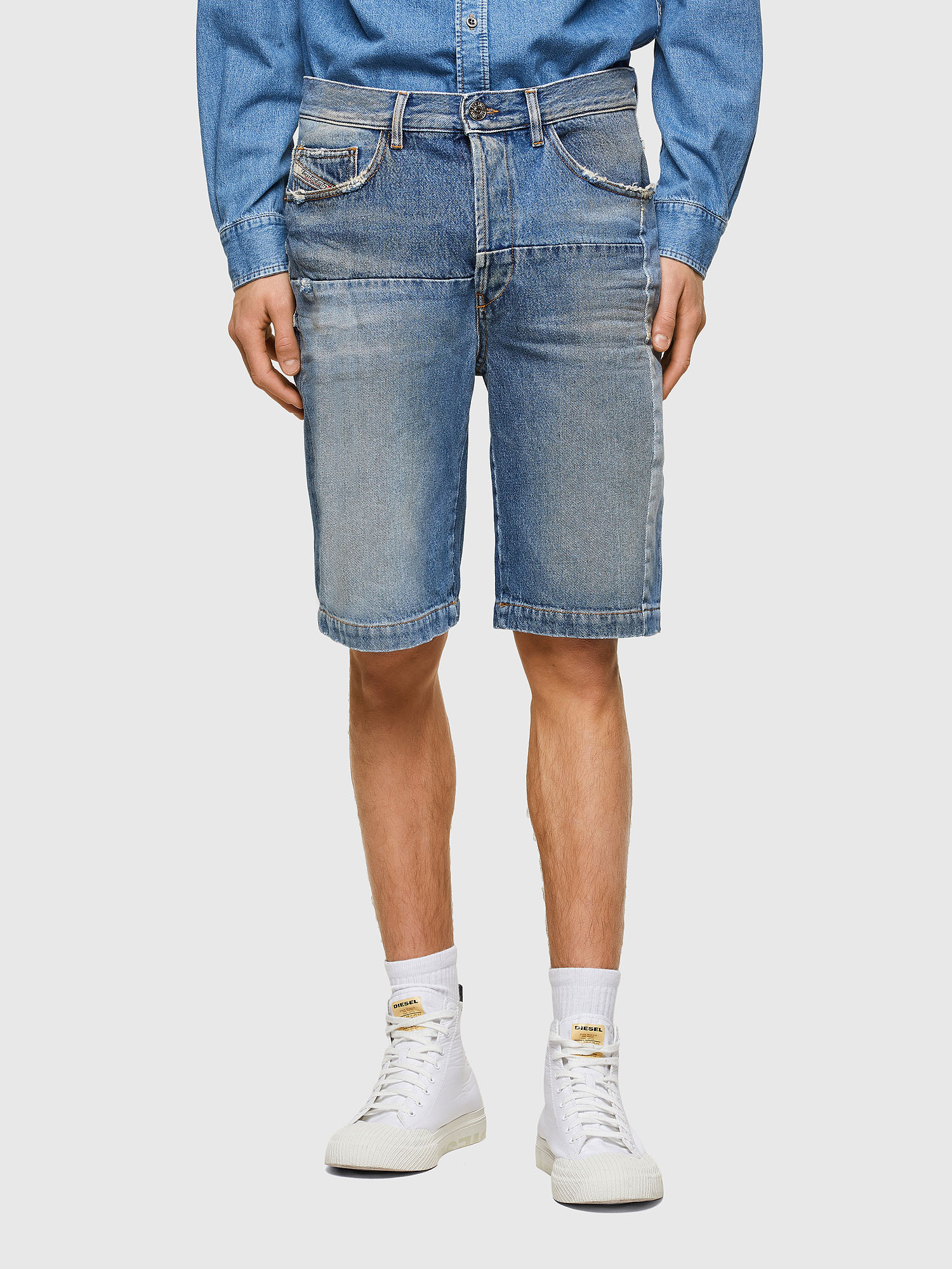 D-MACS-SHORT-T-SP, Light Blue Diesel - D-MACS-SHORT-T-SP, Light Blue - Shorts - Image 1