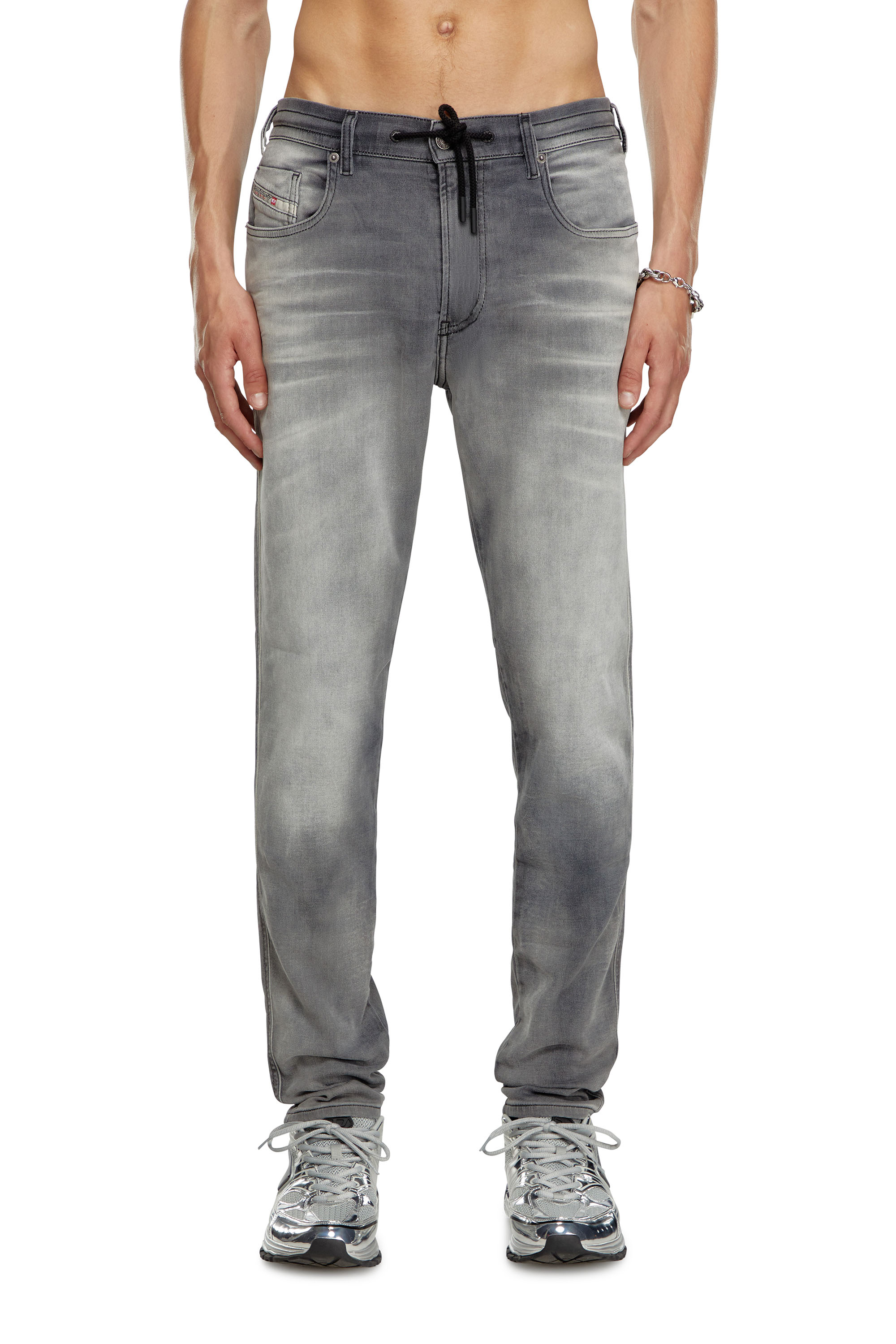 Diesel - Man's Slim 2060 D-Strukt Joggjeans&reg; 068LR, Dark grey - 2