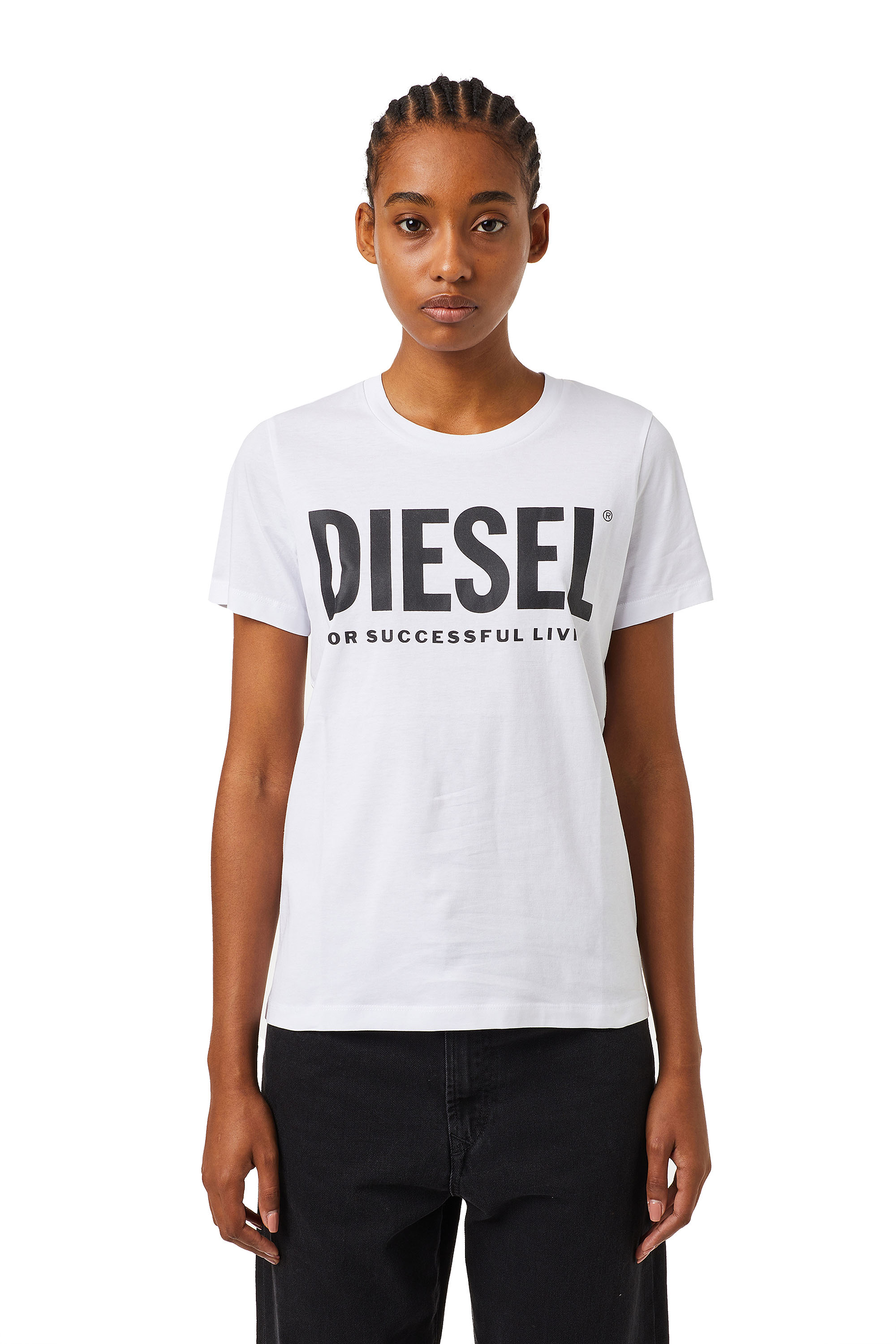 T-SILY-WX, White Diesel - T-SILY-WX, White - T-Shirts - Image 1