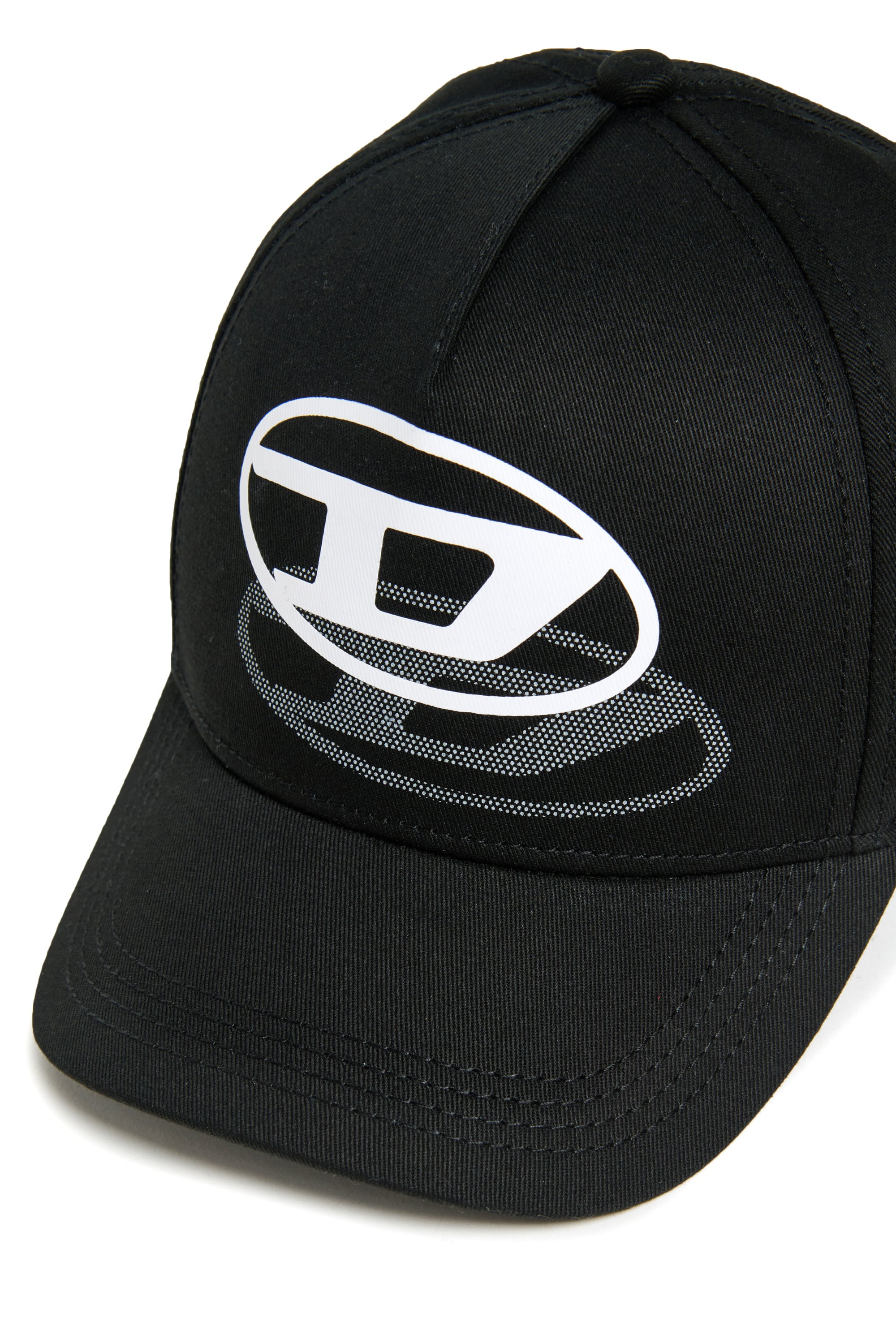 Diesel - FUPIR, Man's Baseball cap with shadow logo in Black - 3