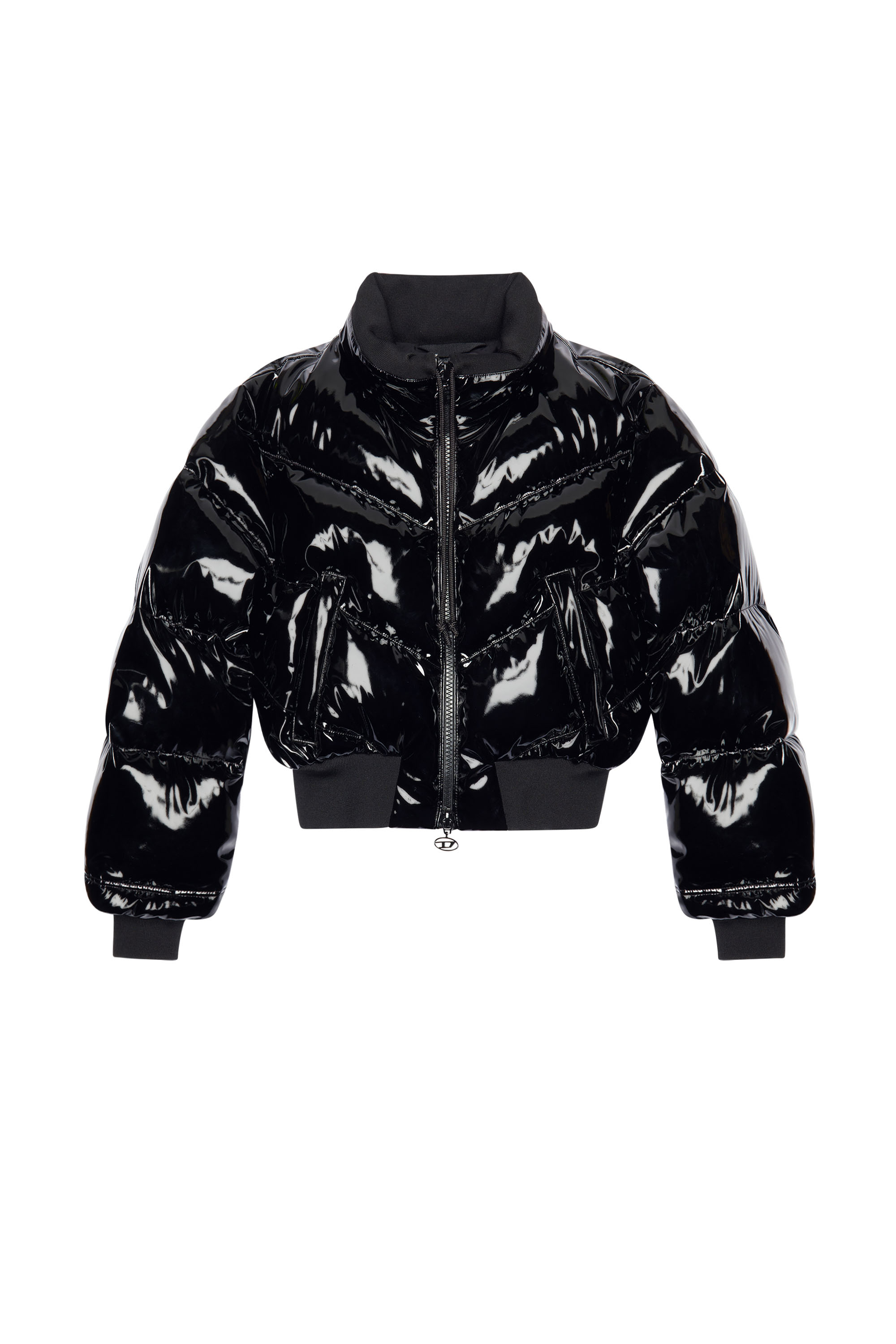 vinyl bomber jacket