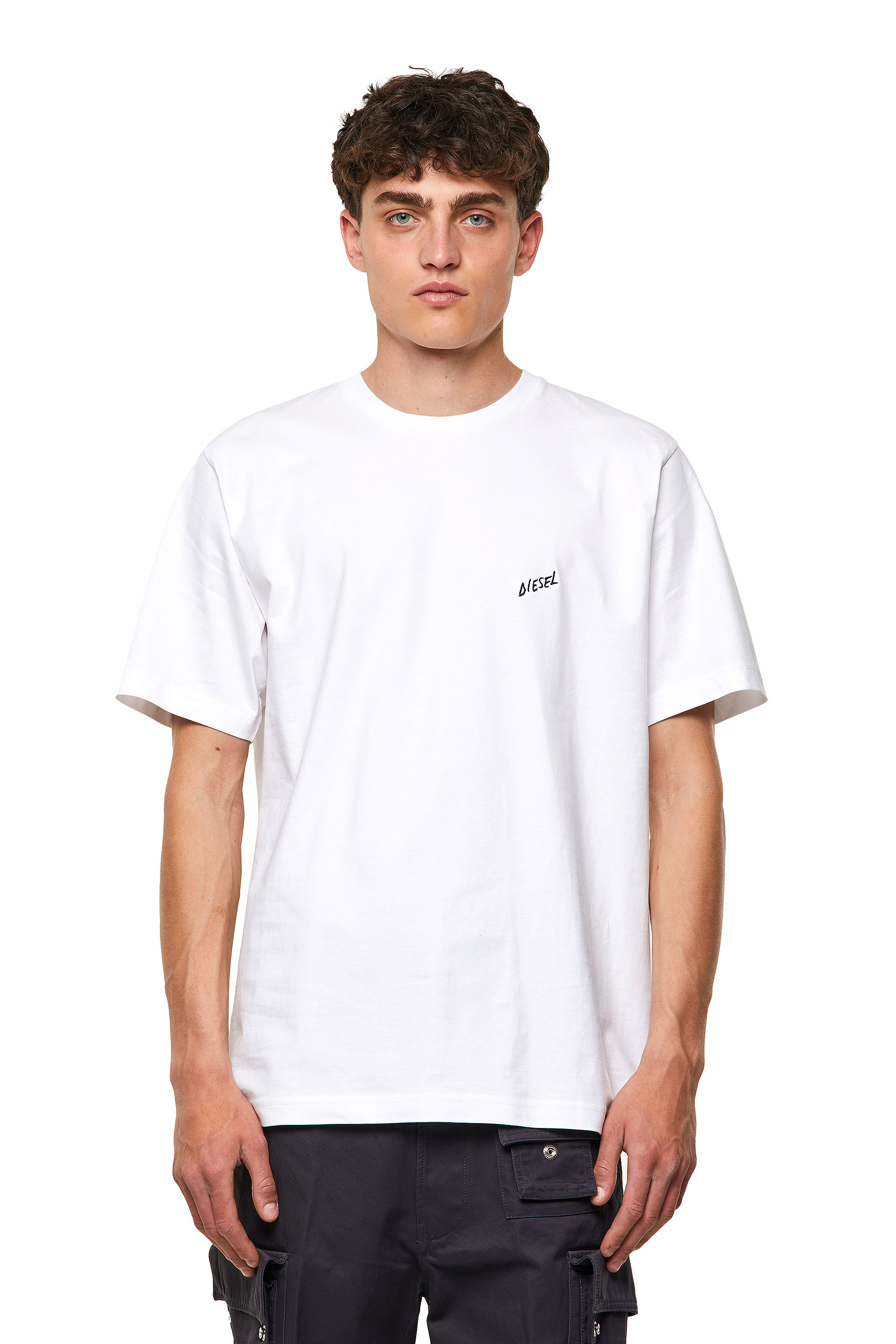 T-TUBOLAR-B1, White Diesel - T-TUBOLAR-B1, White - T-Shirts - Image 1