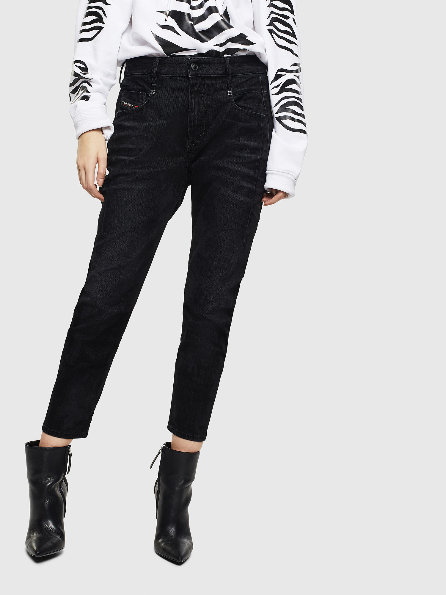 Fayza 0091I, Black/Dark grey Diesel - Fayza 0091I, Black/Dark grey - Jeans - Image 1