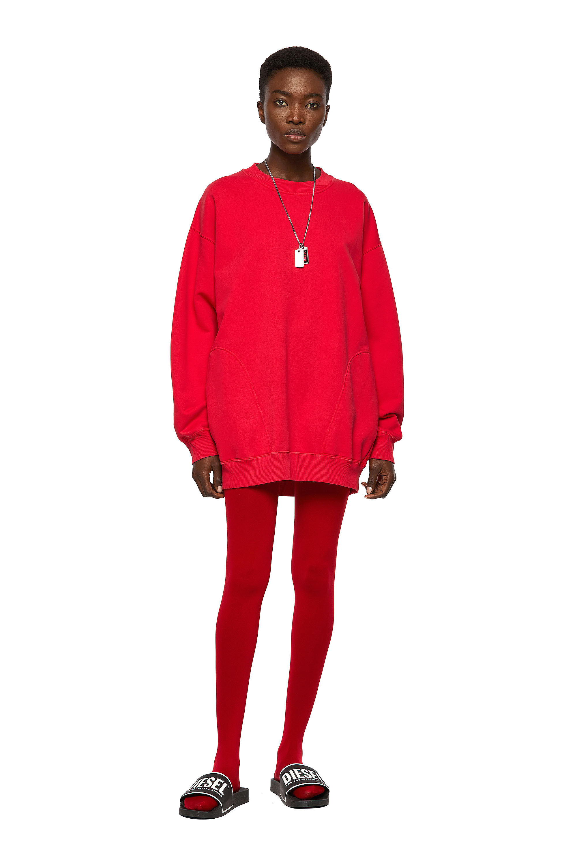 F-EXA, Red Diesel - F-EXA, Red - Sweaters - Image 1