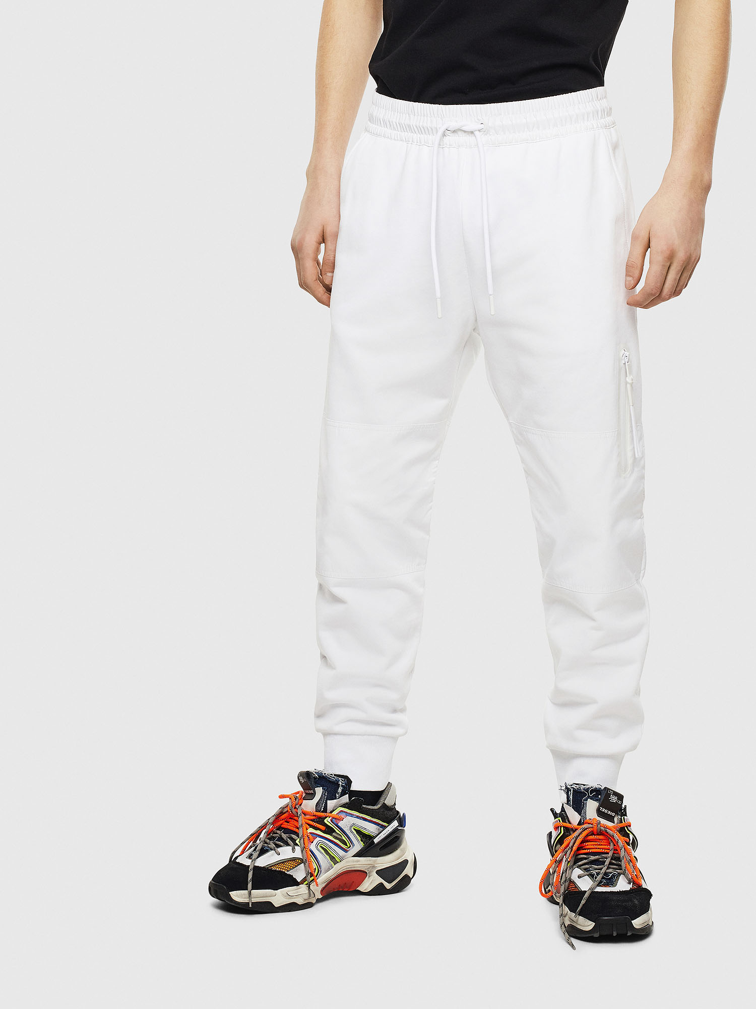 P-ORTEX, White Diesel - P-ORTEX, White - Pants - Image 1