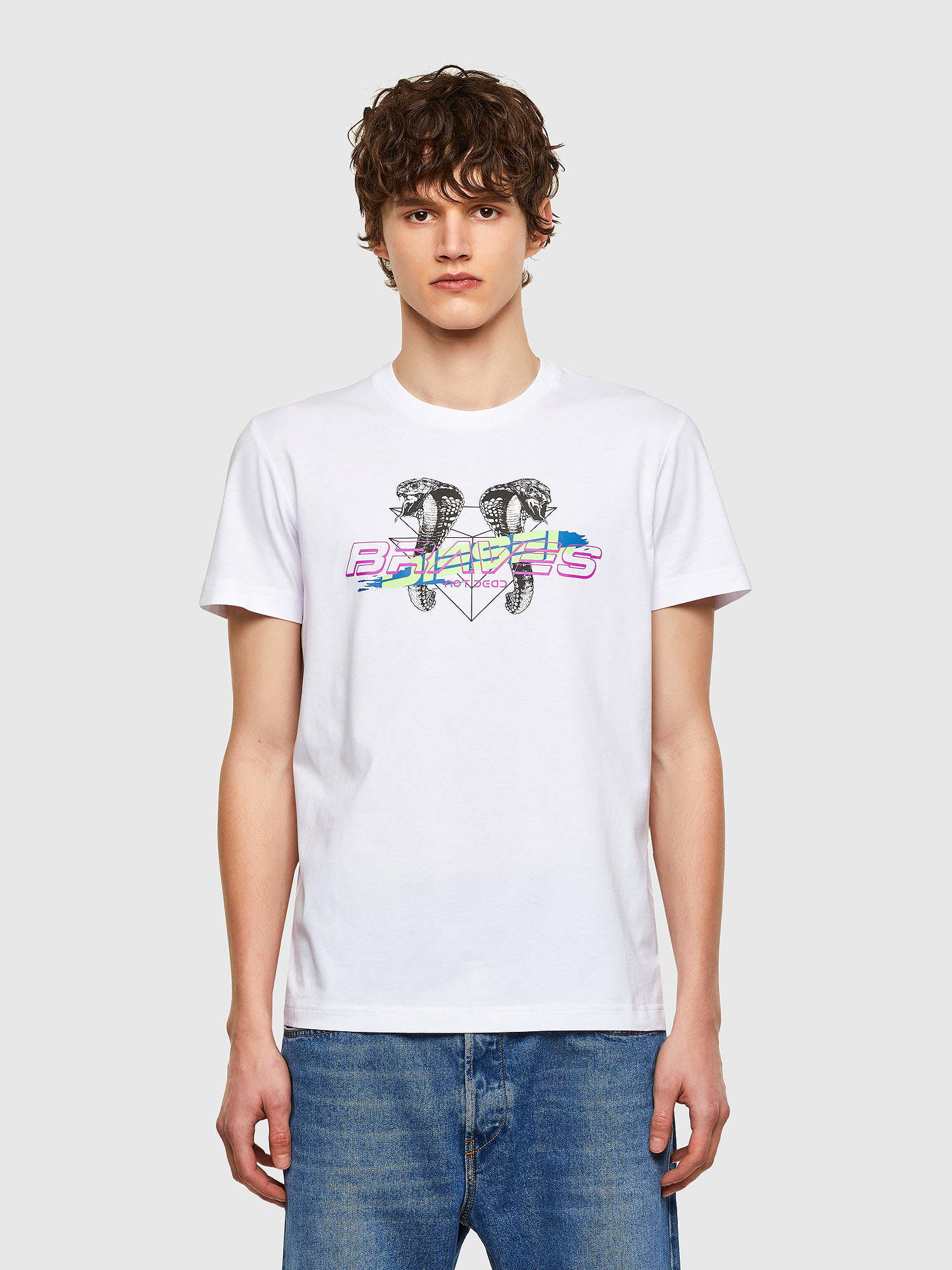 T-DIEGOS-E35, White Diesel - T-DIEGOS-E35, White - T-Shirts - Image 1