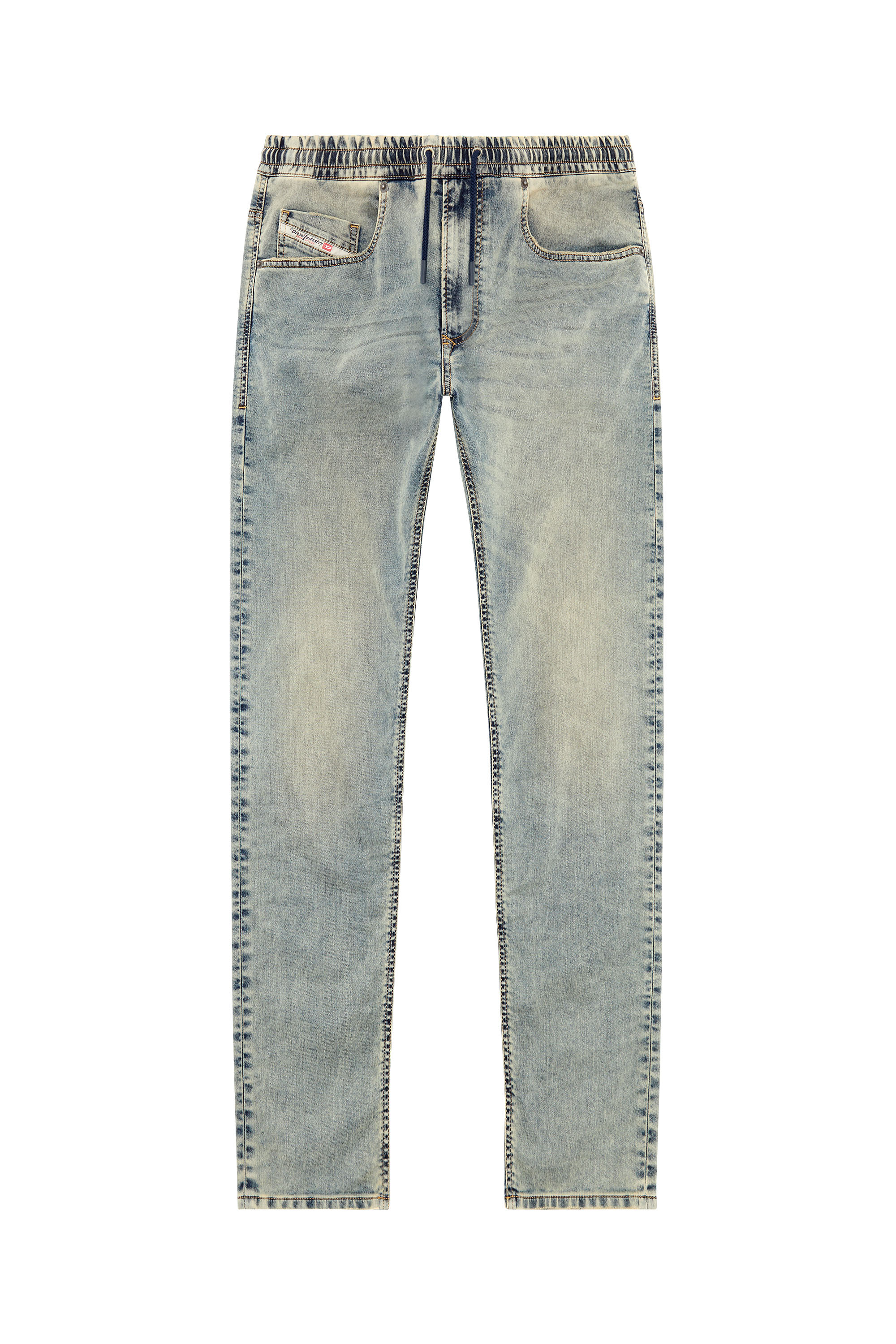 Diesel - Man Tapered 2030 D-Krooley Joggjeans® 068JW, Medium blue - Image 3