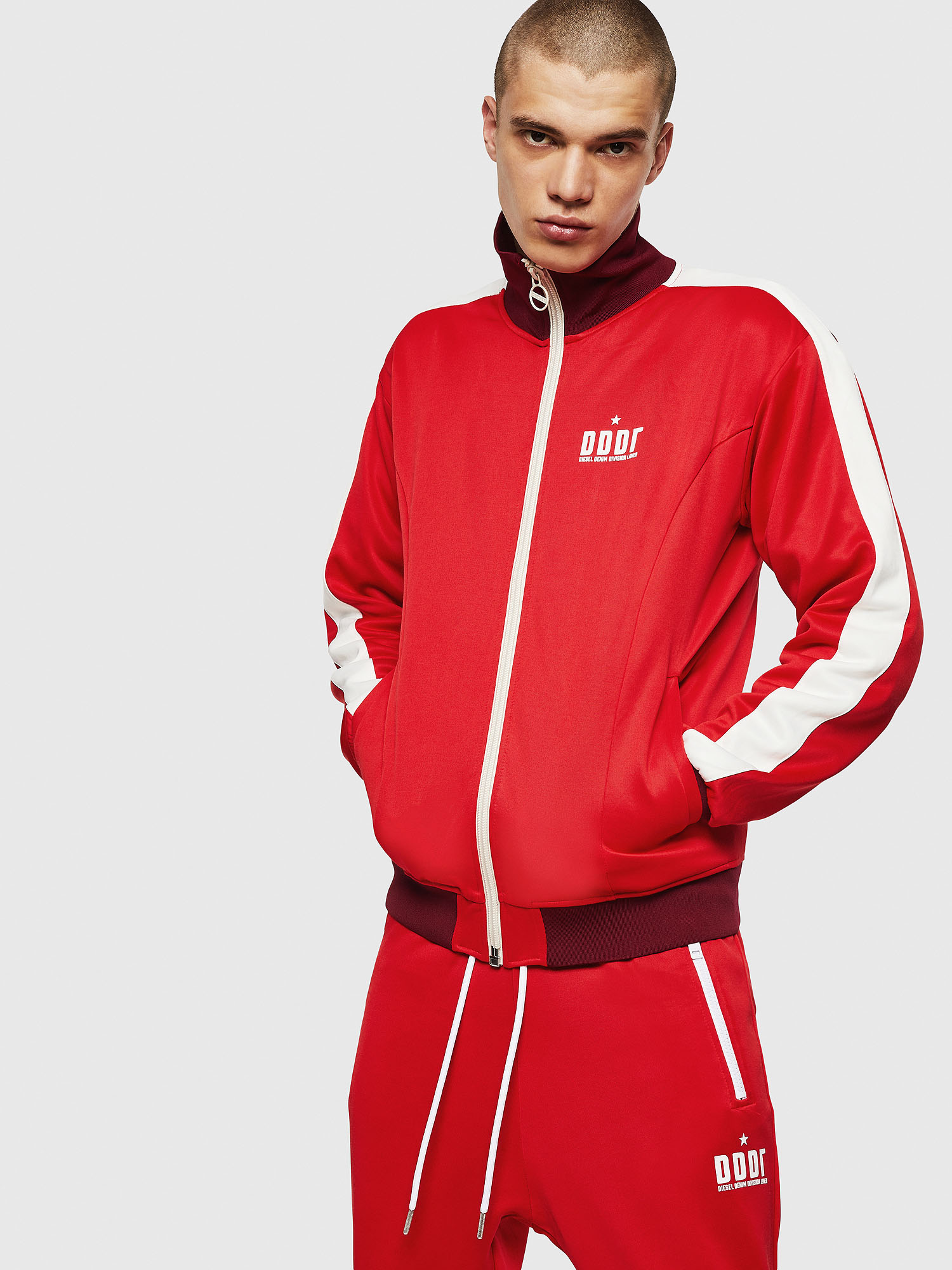 S-ELMAR, Fire Red Diesel - S-ELMAR, Fire Red - Sweaters - Image 1