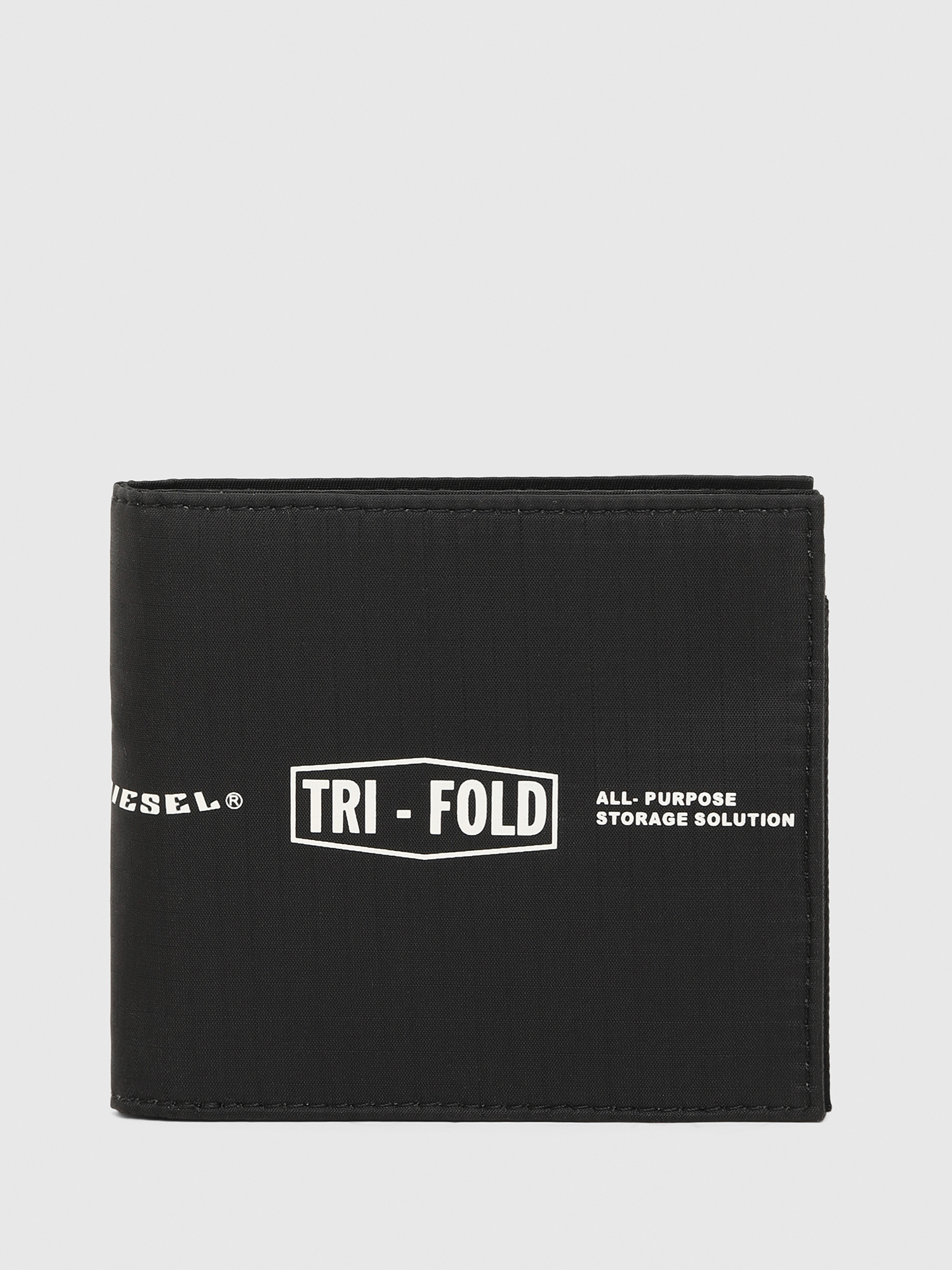 HIRESH SP, Black Diesel - HIRESH SP, Black - Small Wallets - Image 1