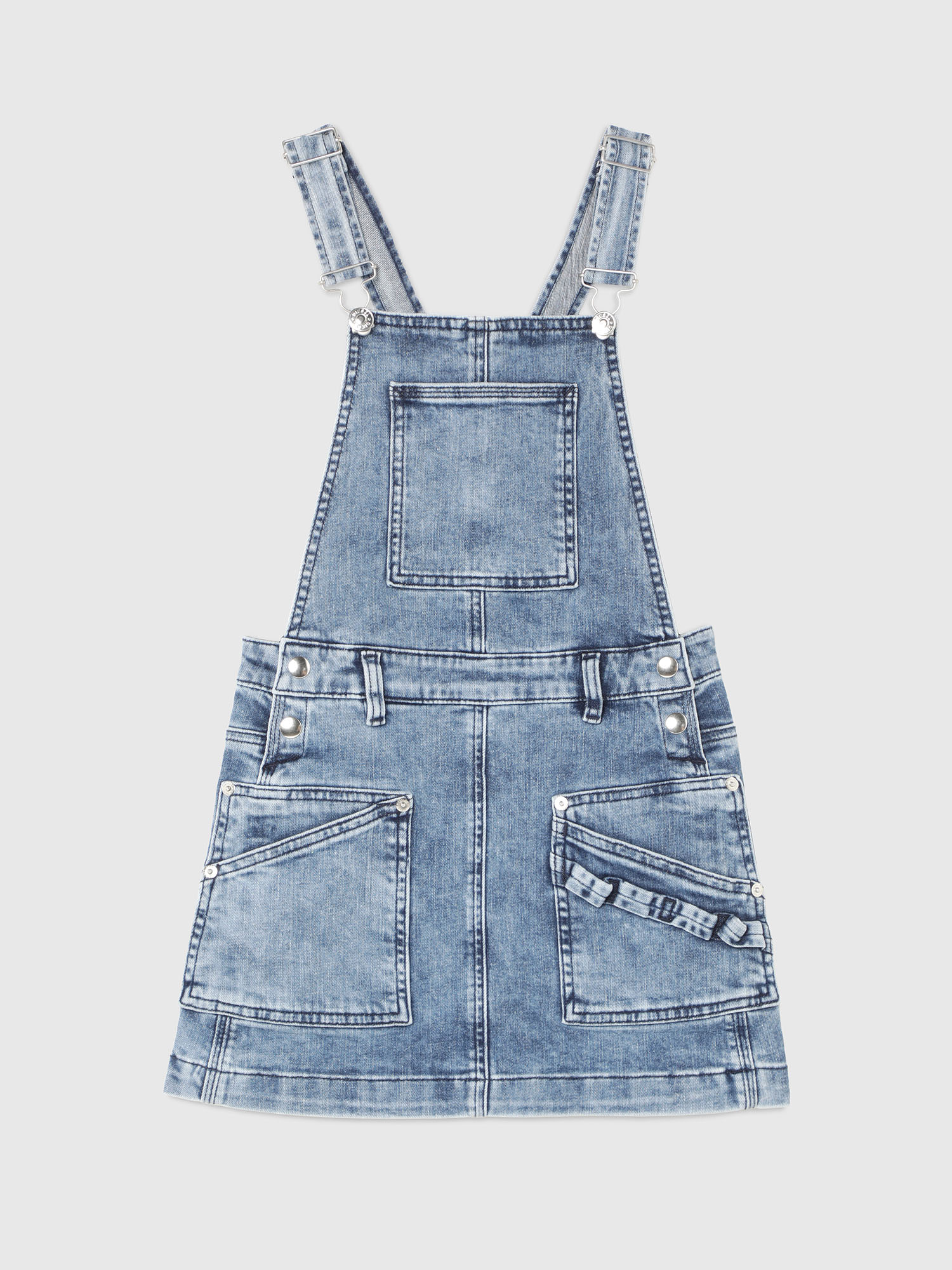 DRIDGEX, Light Blue Diesel - DRIDGEX, Light Blue - Dresses - Image 1