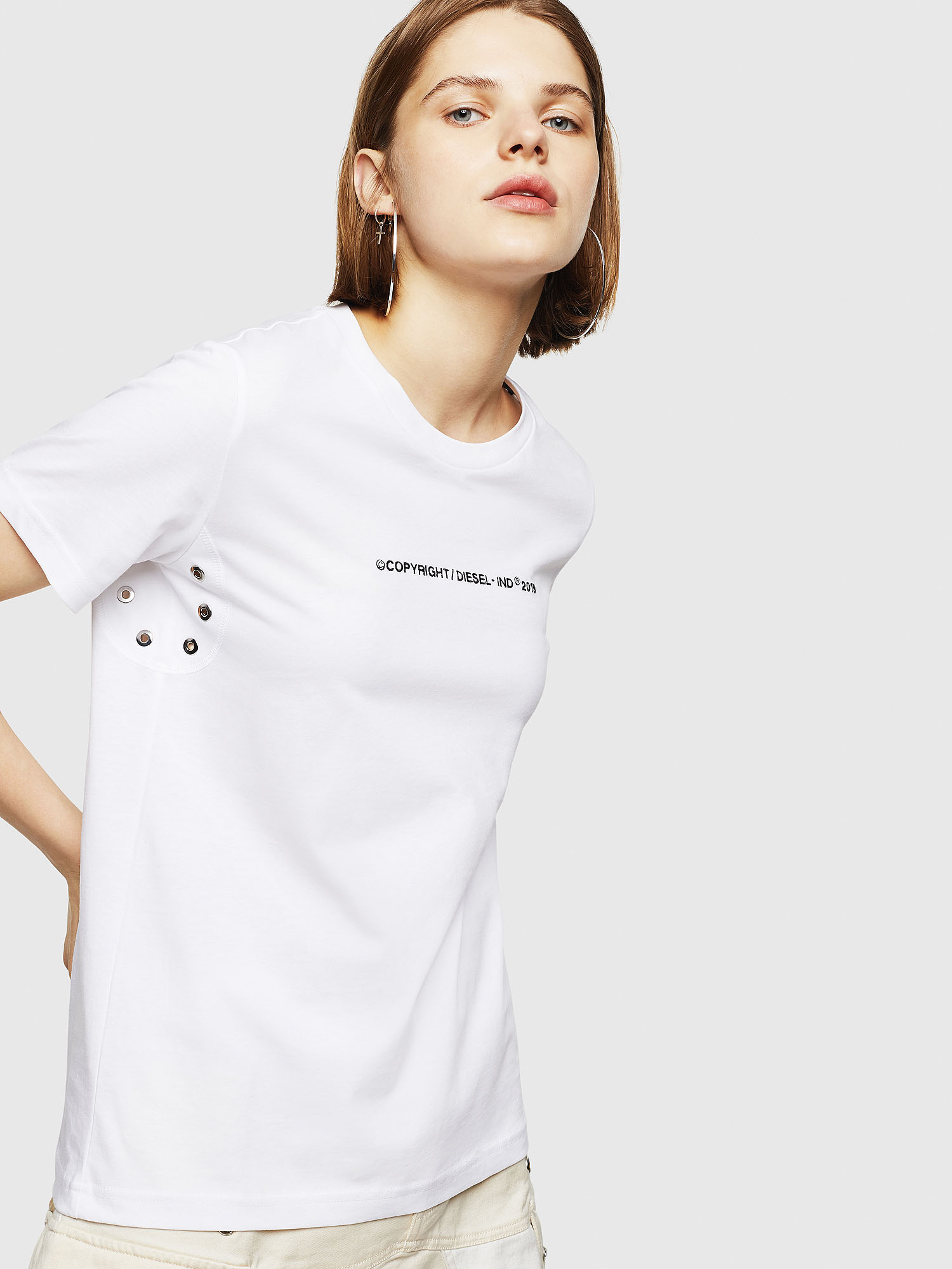 T-SILY-WR, Diesel - T-SILY-WR, - T-Shirts - Image 1