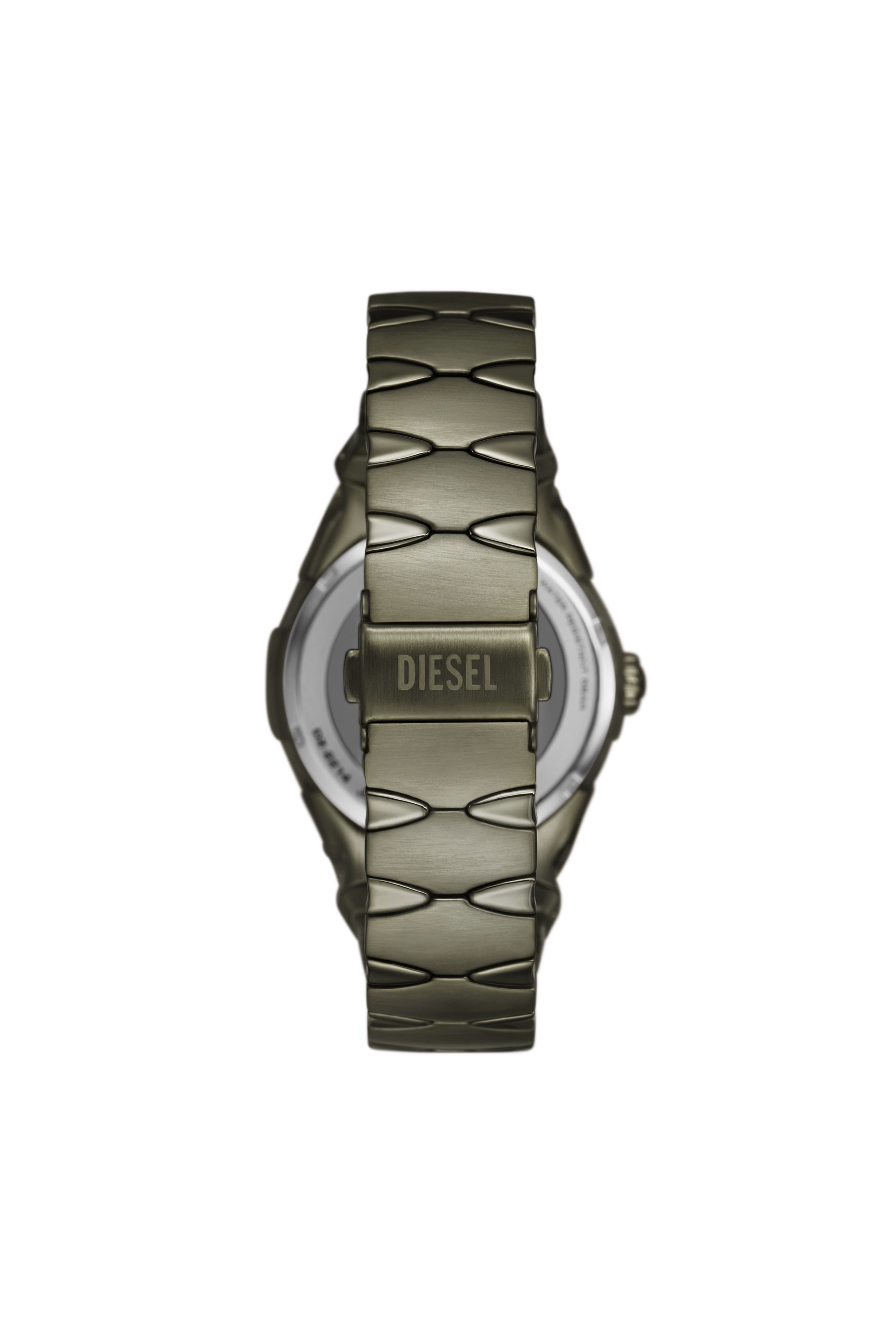 Diesel - DZ2215, Man's D-Sruptor Stainless Steel Watch in Green - 3