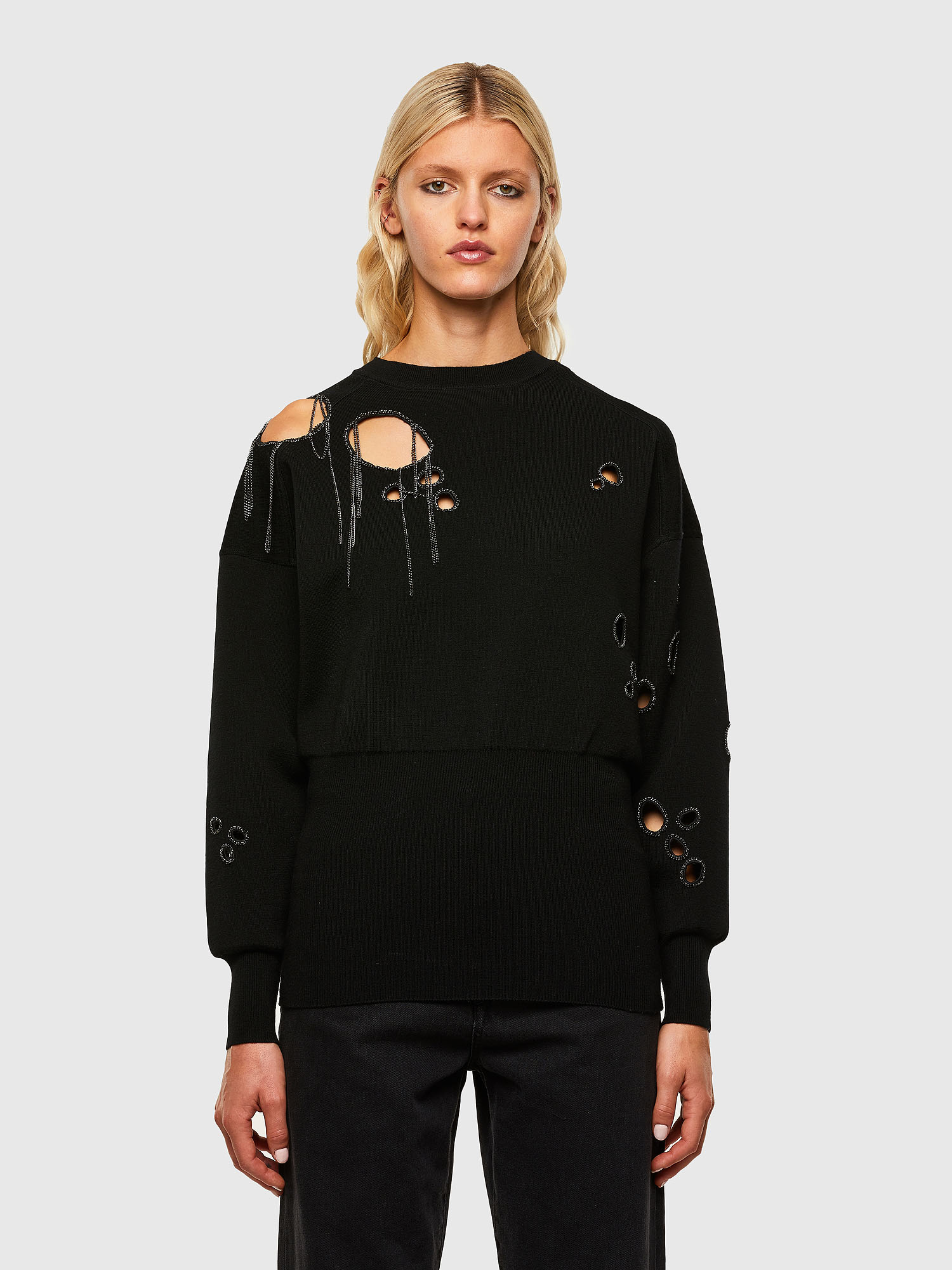 M-ARIZONA, Black Diesel - M-ARIZONA, Black - Knitwear - Image 1