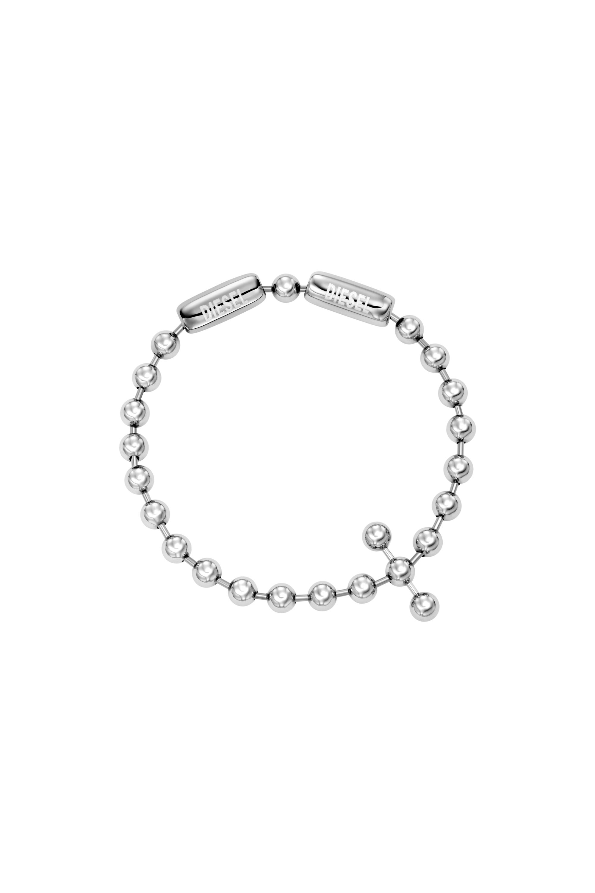 Diesel - DX167540 JEWELLERY, Unisex's Stainless Steel Chain Bracelet in Silver - 1