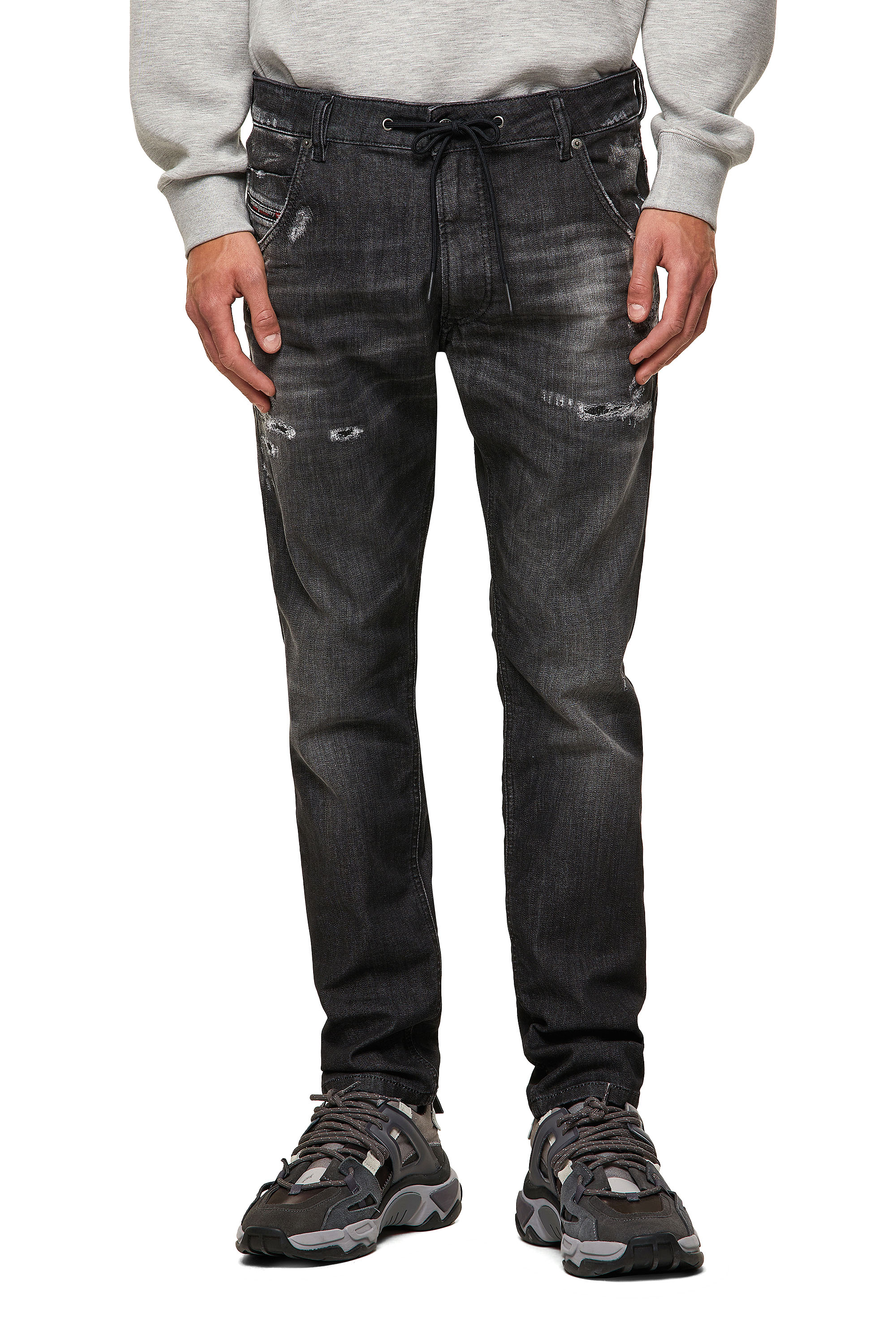 Krooley JoggJeans® 09B53, Black/Dark grey Diesel - Krooley JoggJeans® 09B53, Black/Dark grey - Jeans - Image 1