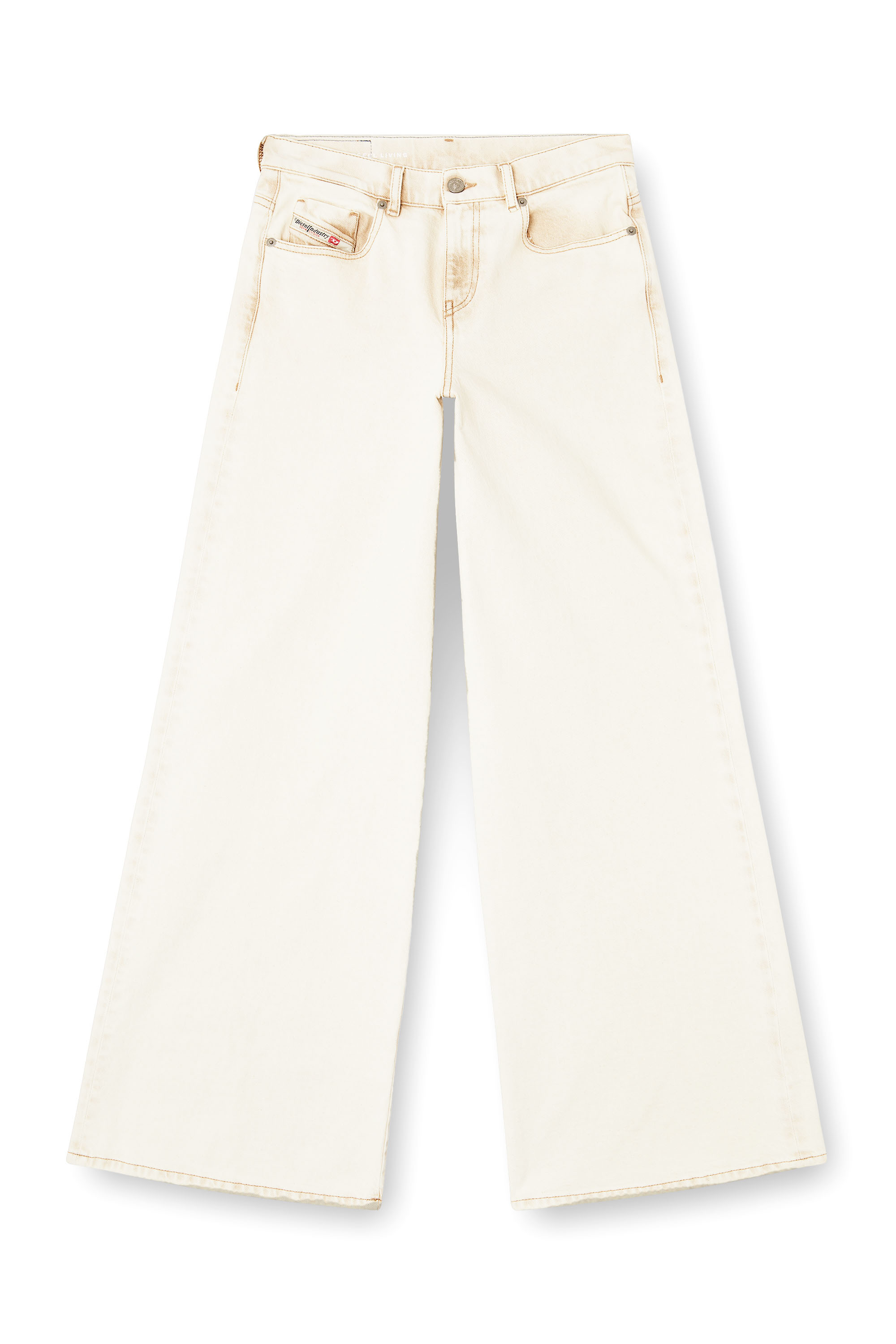 Diesel - Woman's Flare Jeans 1978 D-Akemi 09M70, White - 2