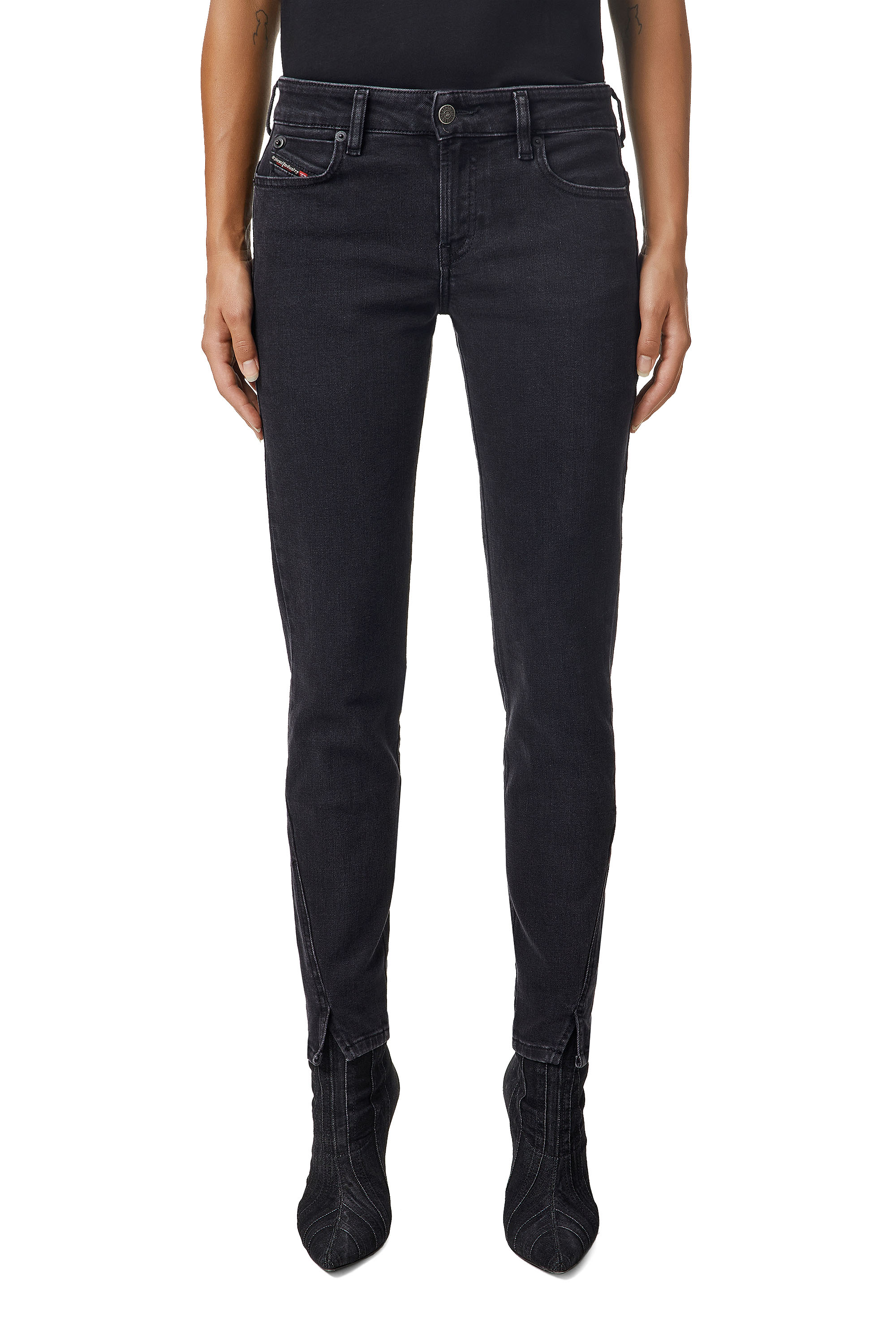 D-Jevel 0870G, Black/Dark grey Diesel - D-Jevel 0870G, Black/Dark grey - Jeans - Image 1
