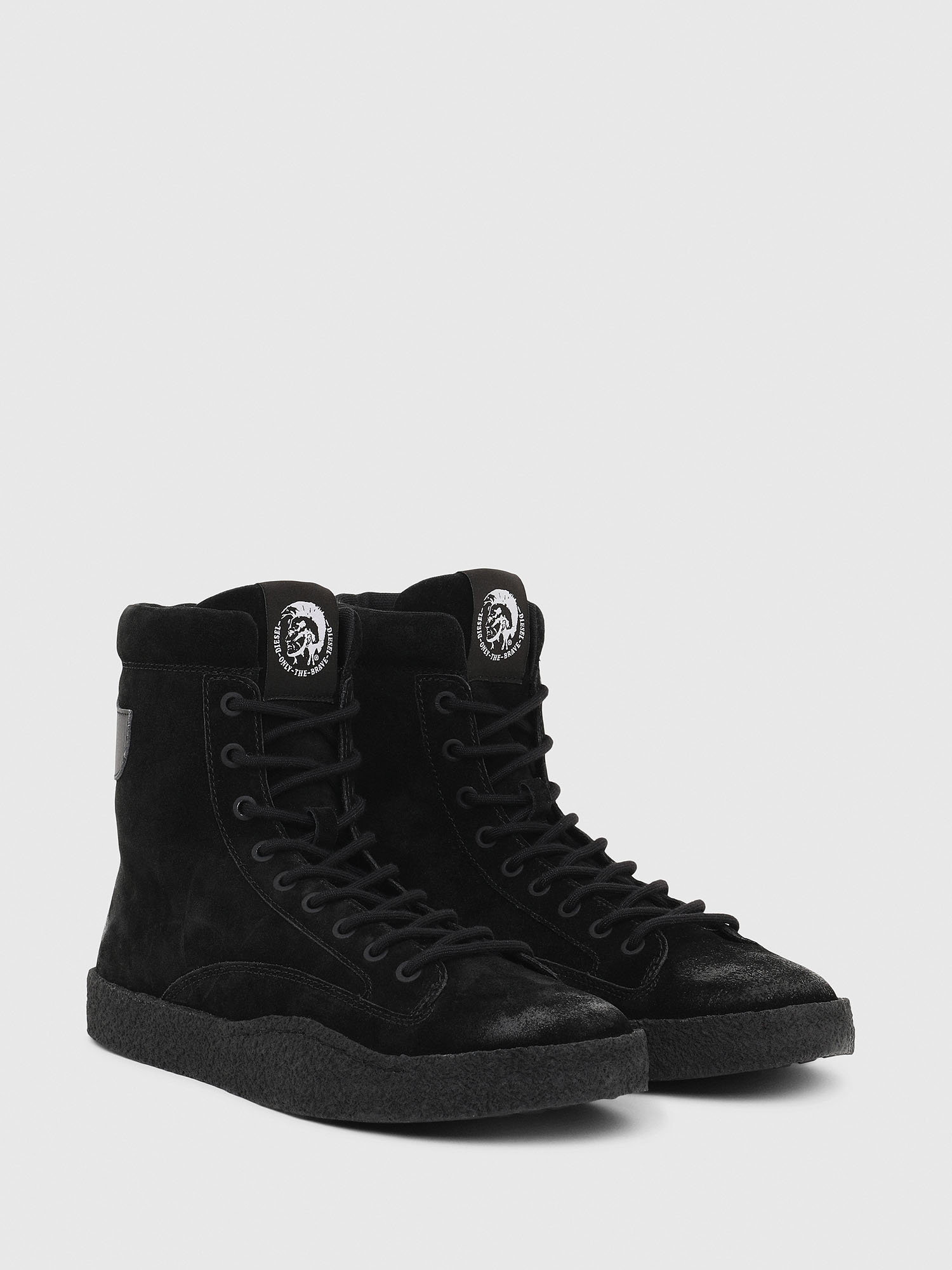 diesel monochrome sneakers