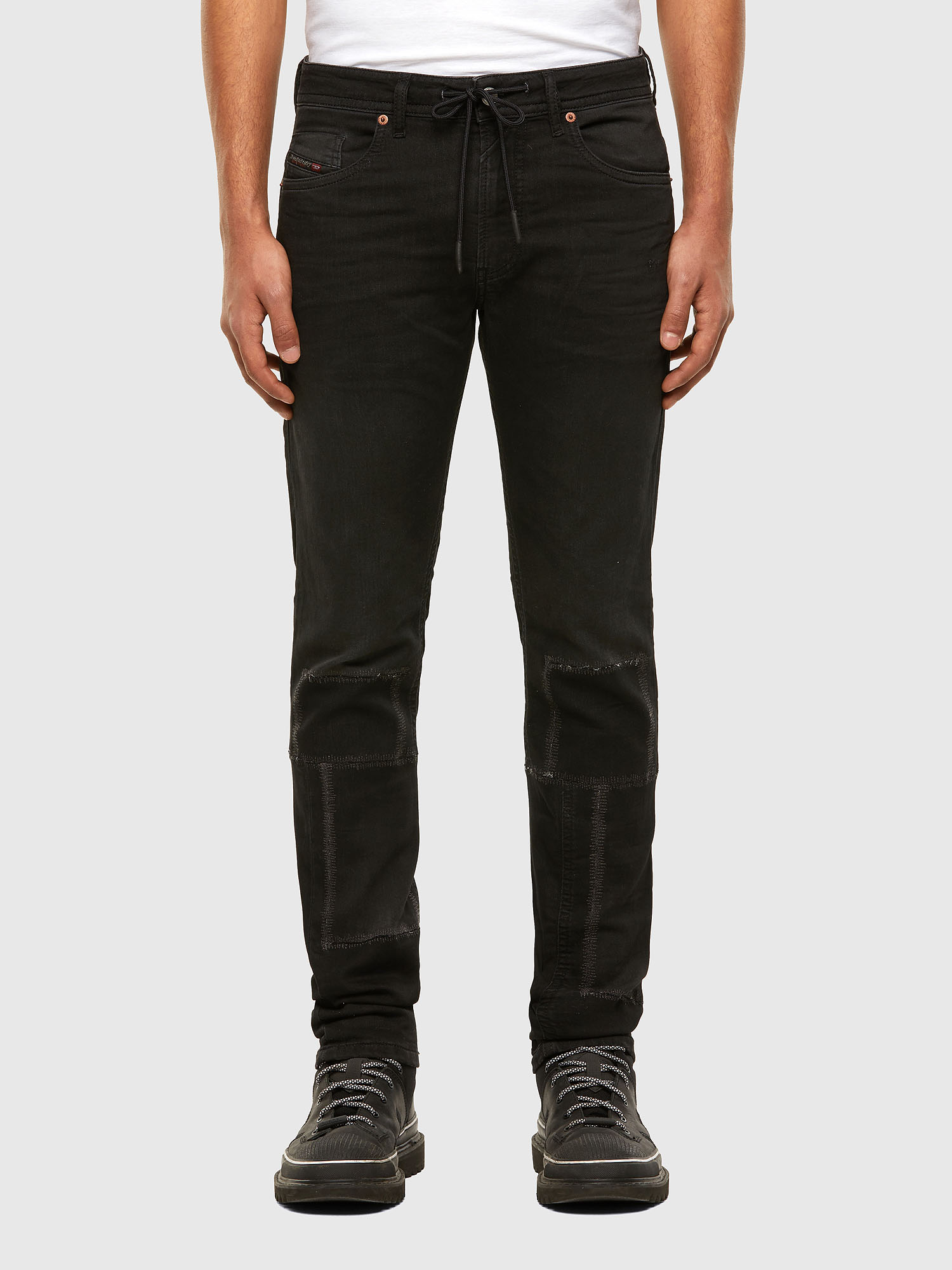 Thommer JoggJeans 009IC, Black/Dark grey Diesel - Thommer JoggJeans 009IC, Black/Dark grey - Jeans - Image 1