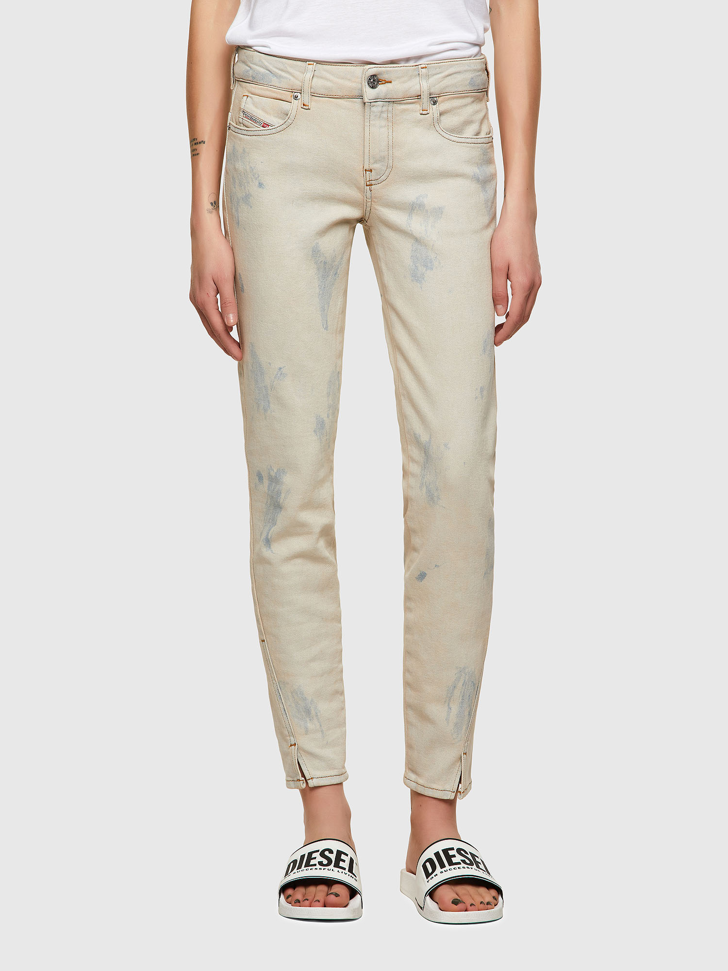 D-Jevel 009UT, Light Blue Diesel - D-Jevel 009UT, Light Blue - Jeans - Image 1